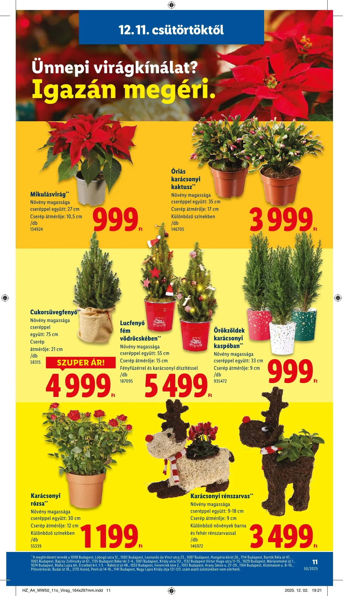 Lidl akciós újság 12.11–12.17 – 11. oldal