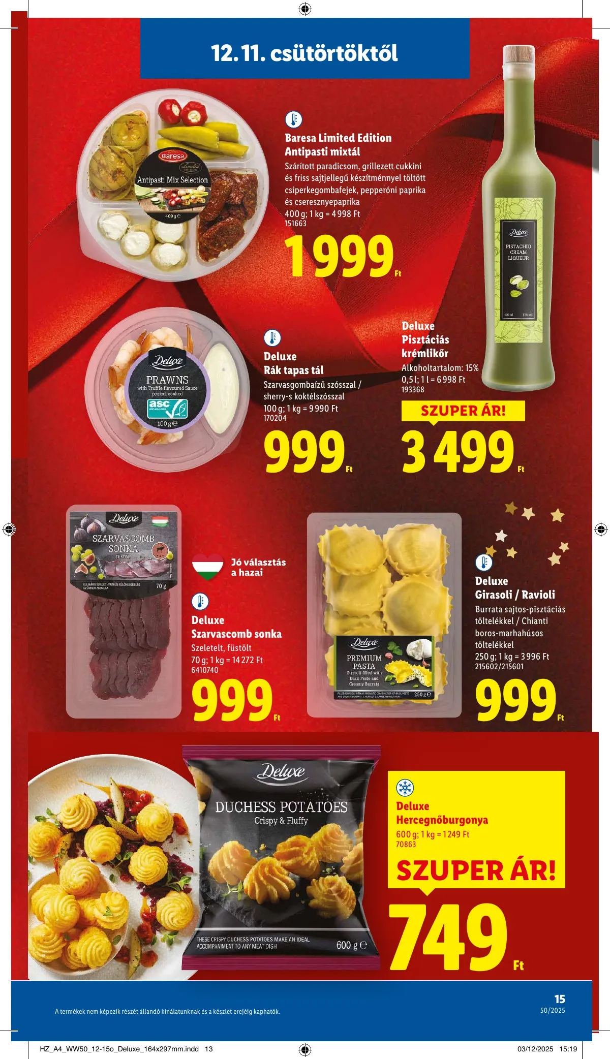 Lidl akciós újság 12.11–12.17 – 15. oldal