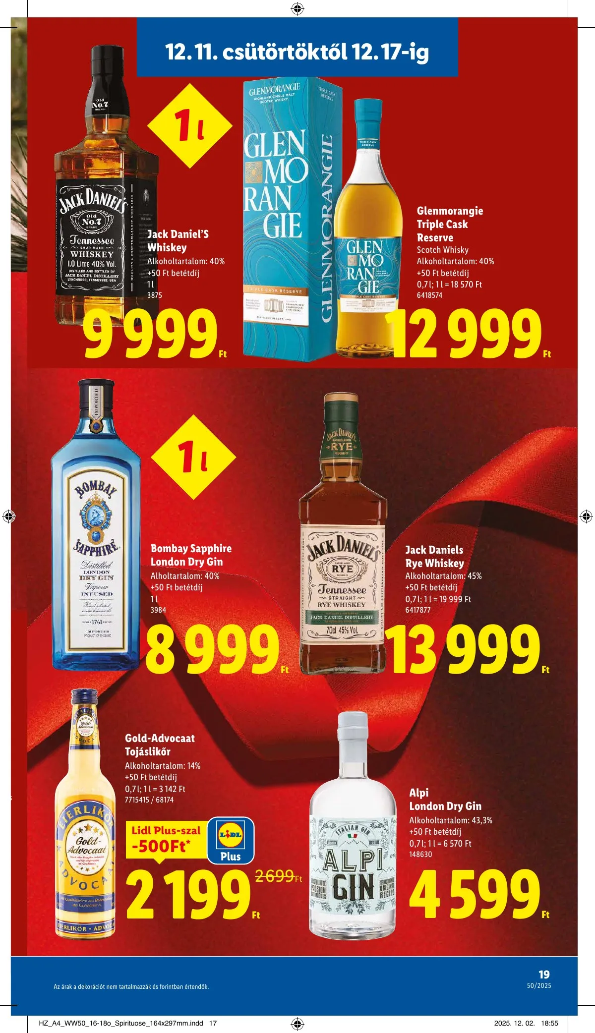 Lidl akciós újság 12.11–12.17 – 19. oldal