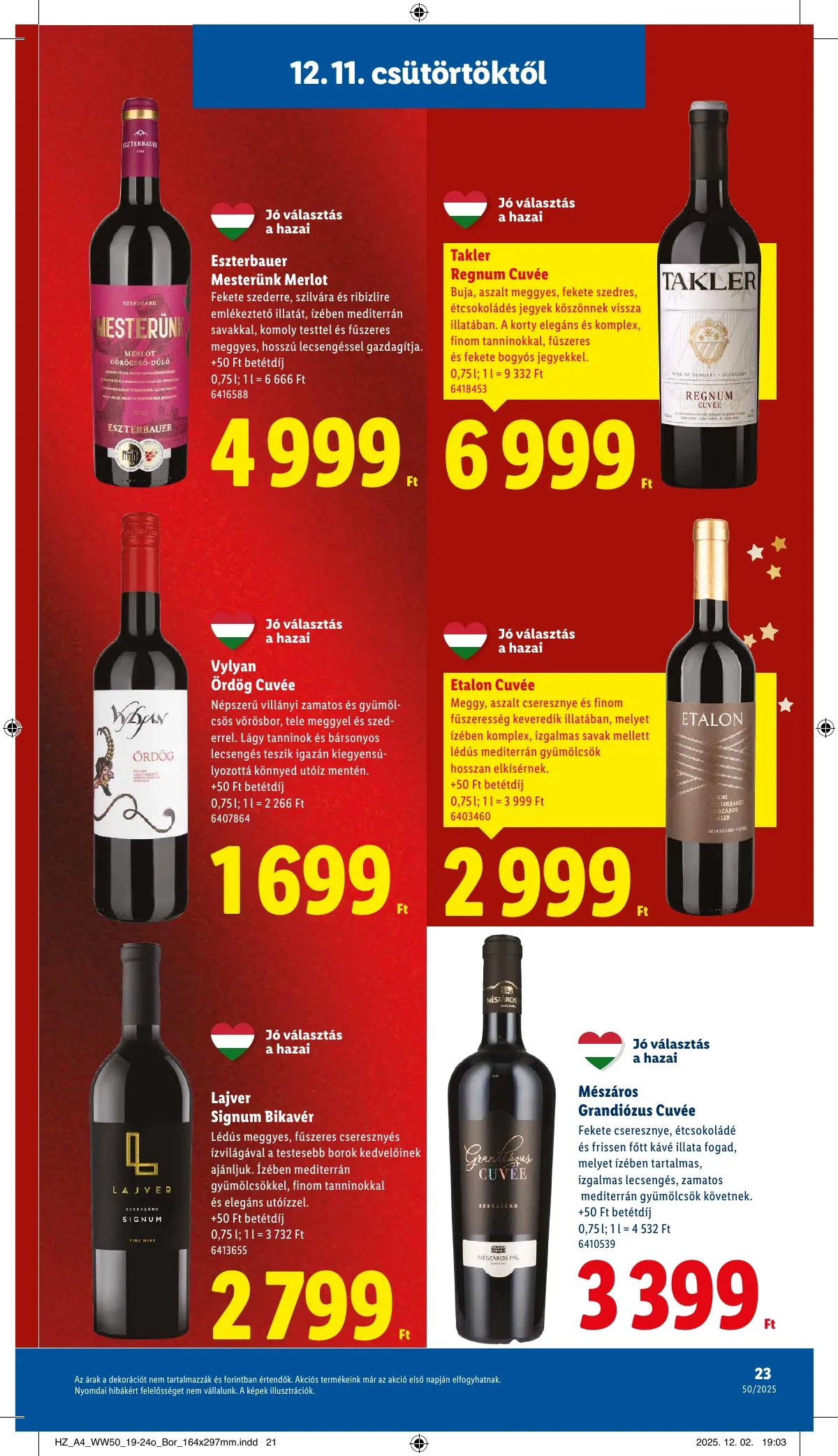 Lidl akciós újság 12.11–12.17 – 23. oldal
