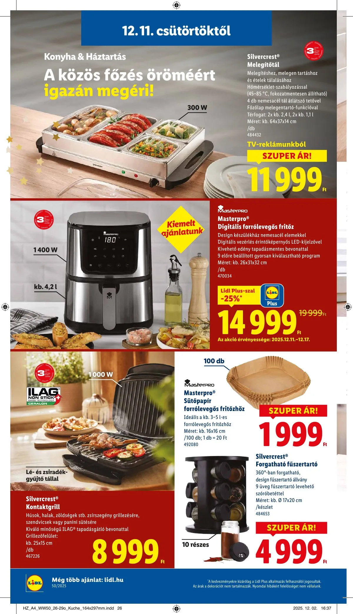 Lidl akciós újság 12.11–12.17 – 32. oldal