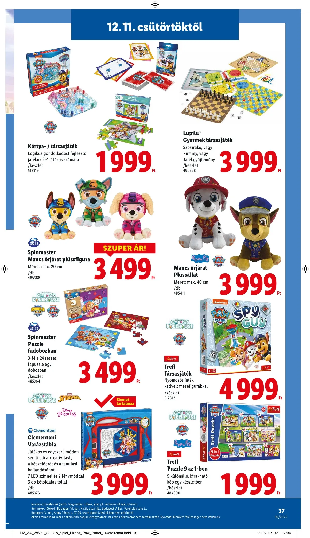 Lidl akciós újság 12.11–12.17 – 37. oldal