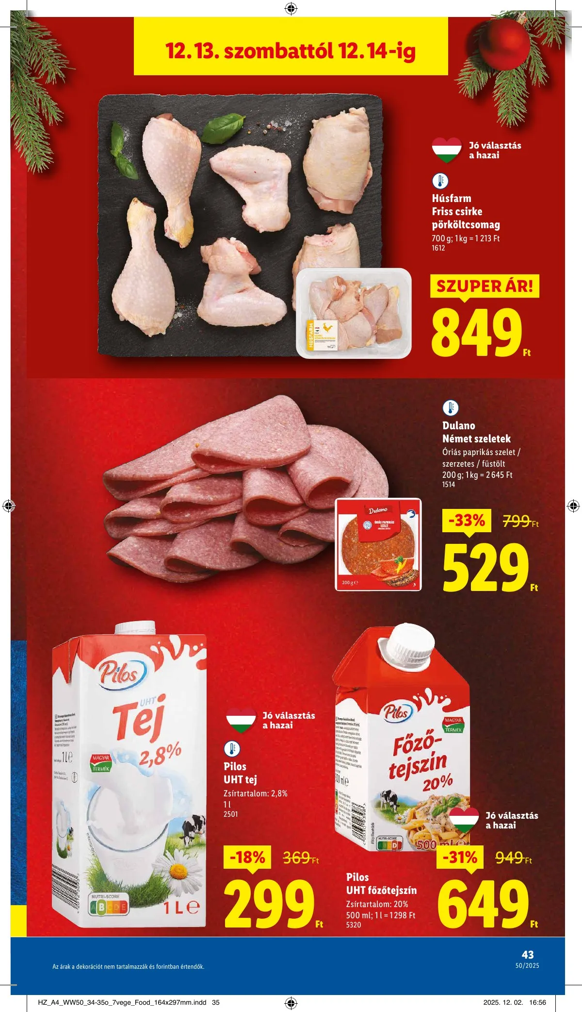Lidl akciós újság 12.11–12.17 – 43. oldal