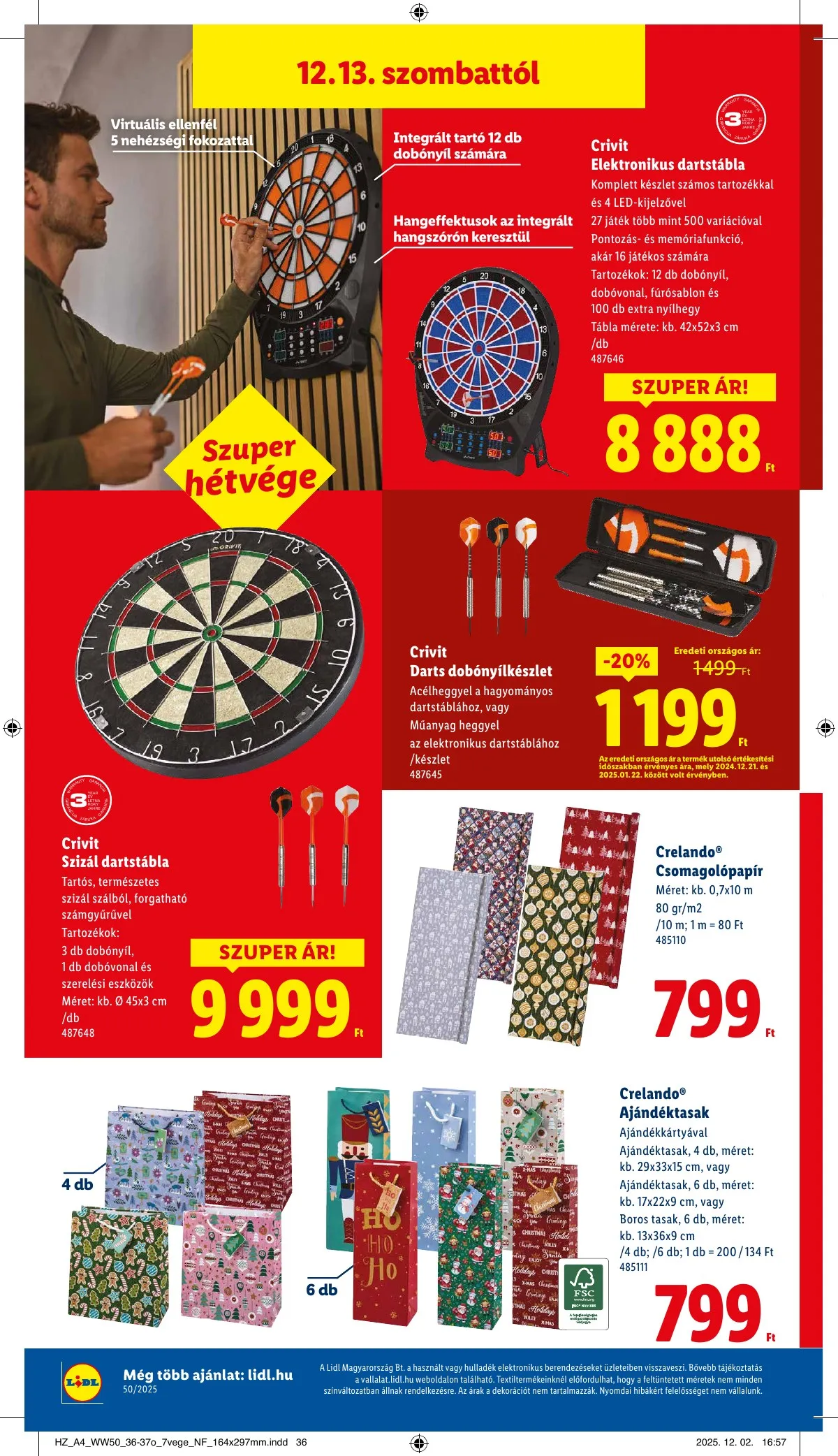 Lidl akciós újság 12.11–12.17 – 44. oldal