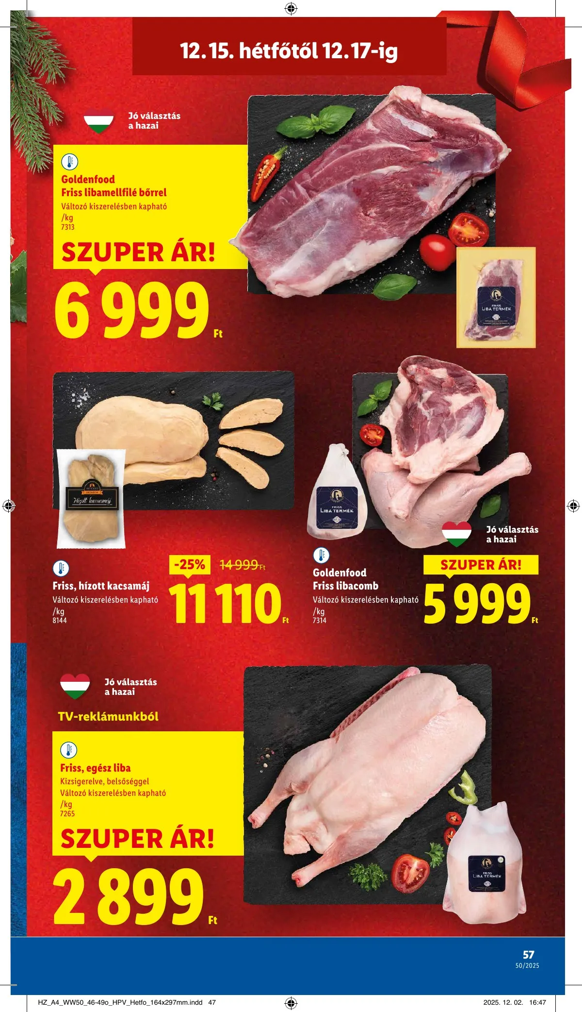 Lidl akciós újság 12.11–12.17 – 57. oldal