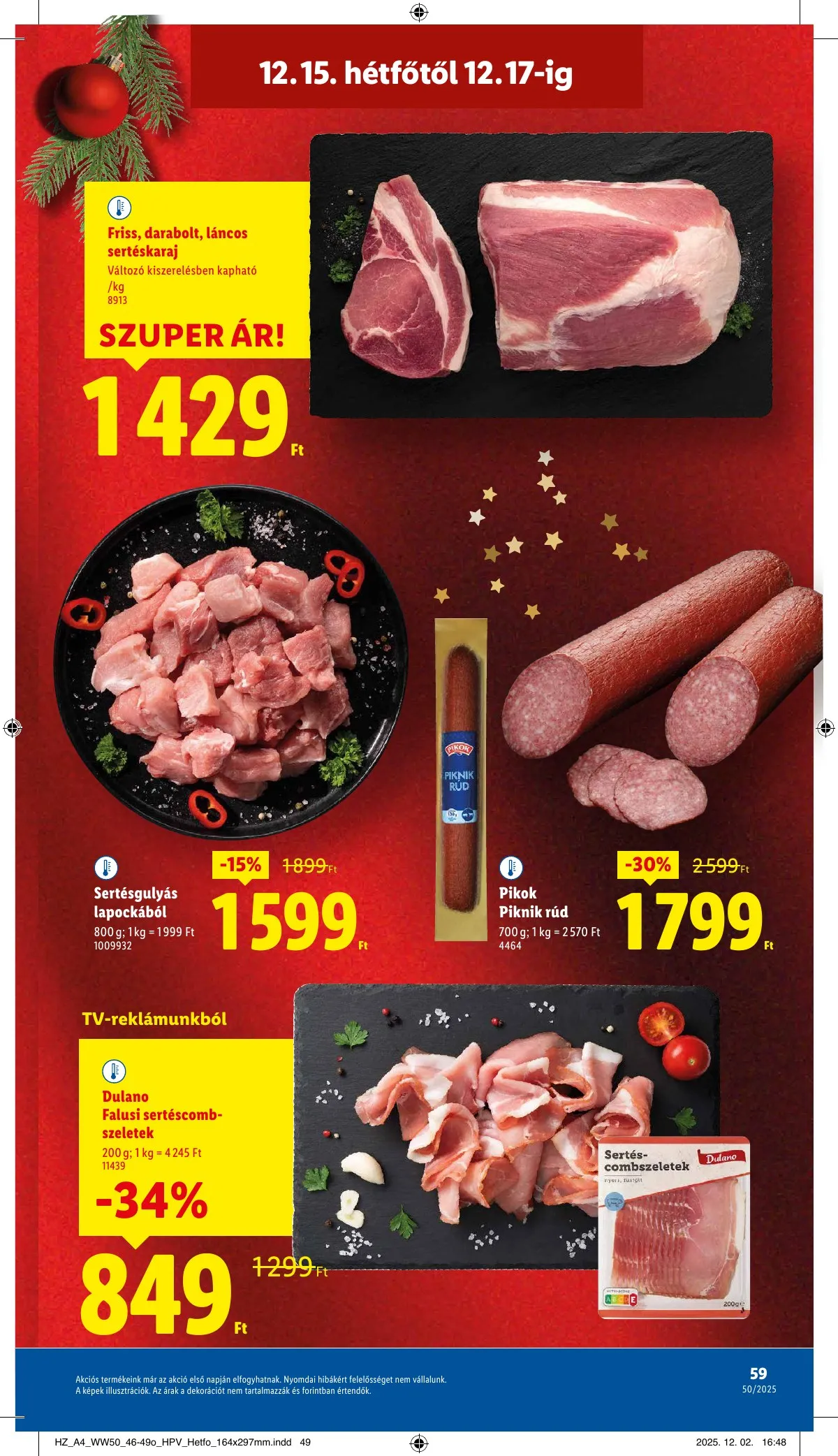 Lidl akciós újság 12.11–12.17 – 59. oldal