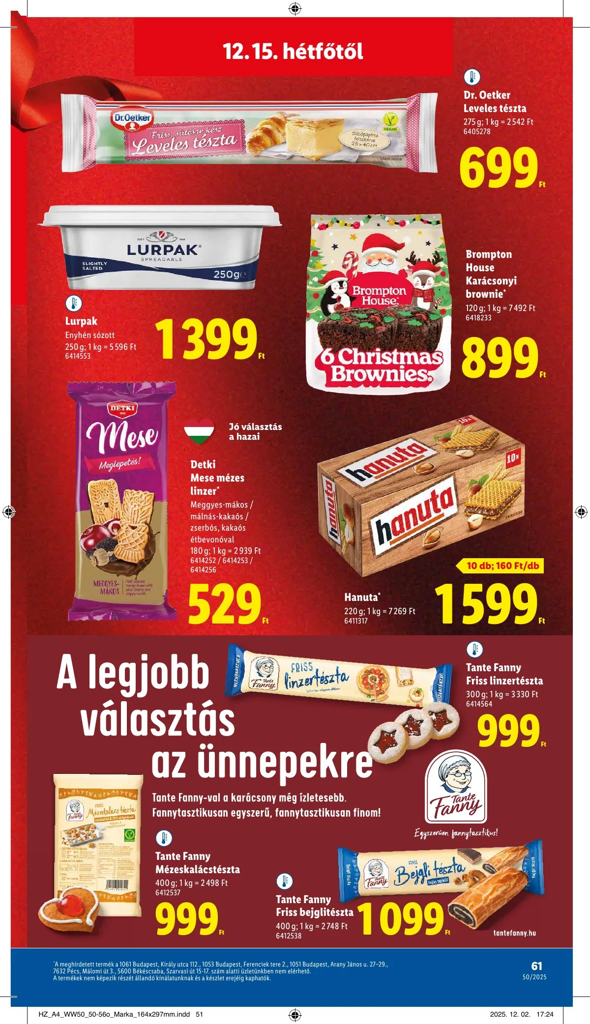 Lidl akciós újság 12.11–12.17 – 61. oldal