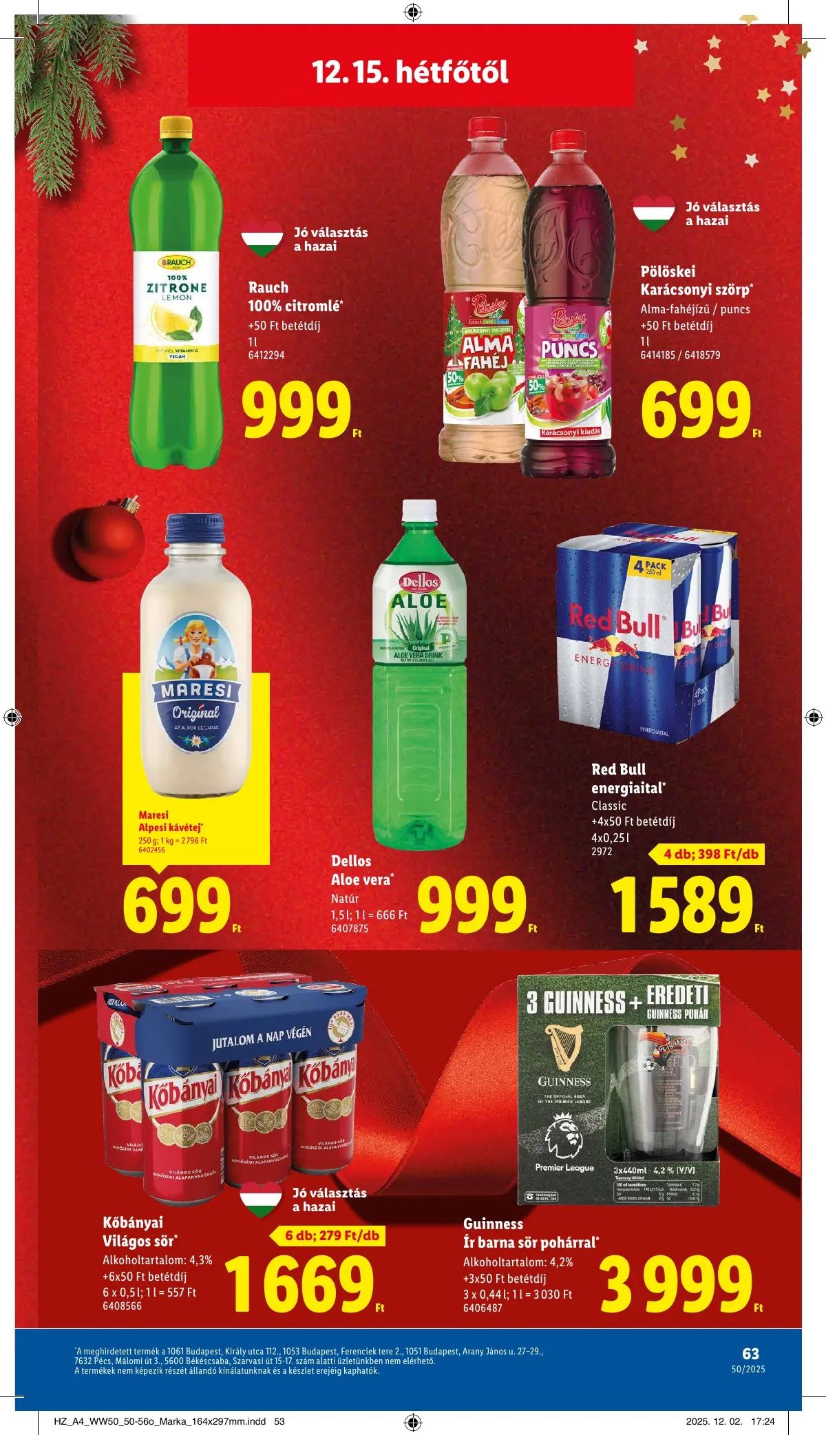 Lidl akciós újság 12.11–12.17 – 63. oldal