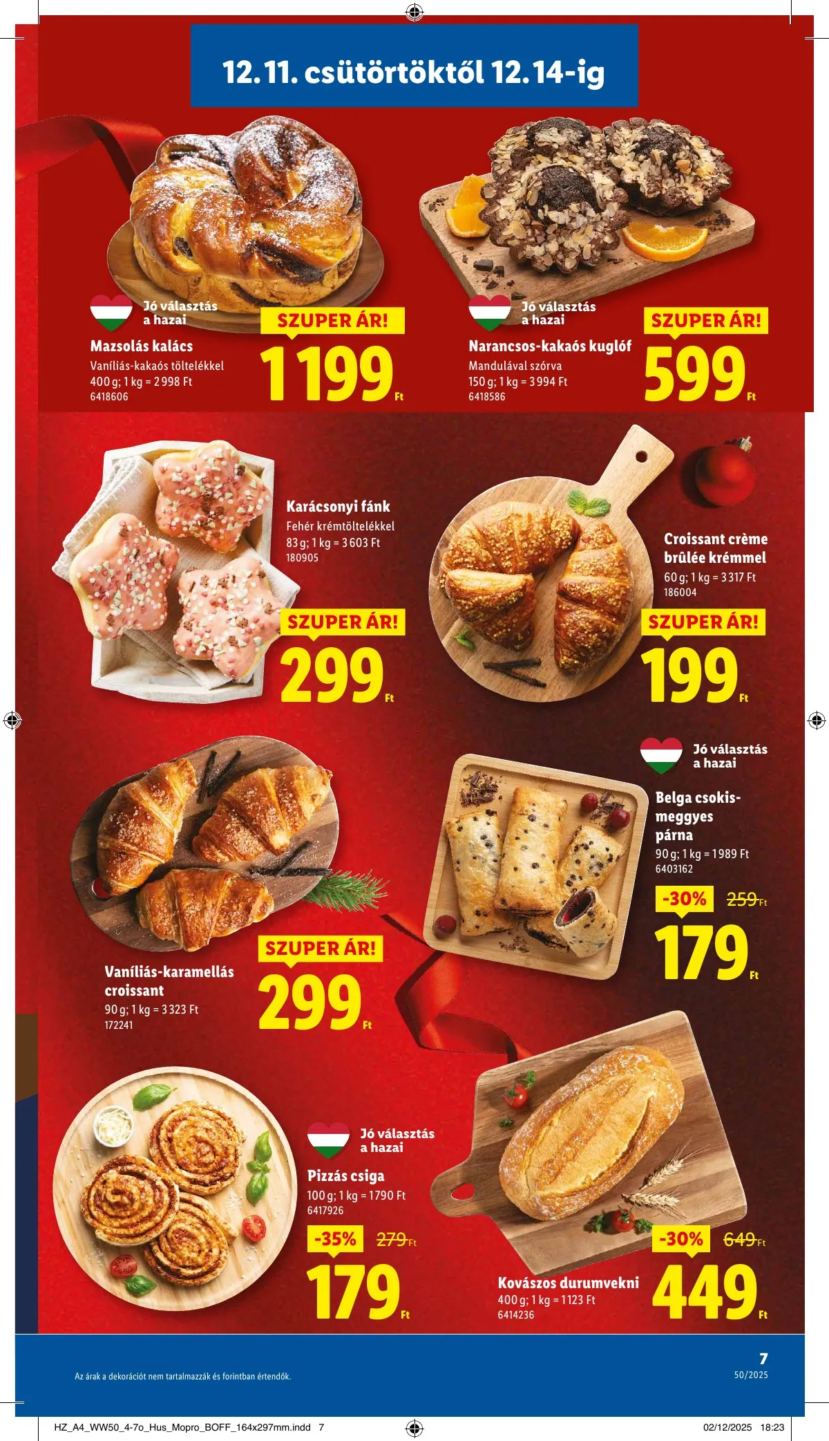 Lidl akciós újság 12.11–12.17 – 7. oldal