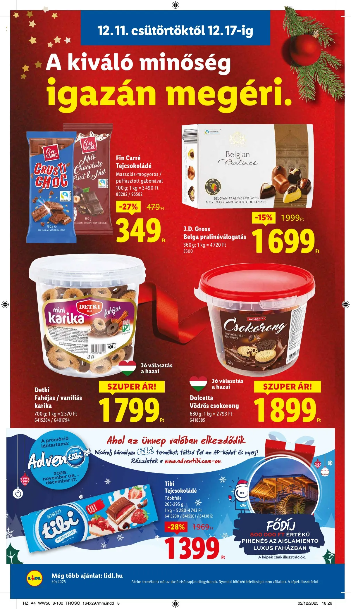 Lidl akciós újság 12.11–12.17 – 8. oldal