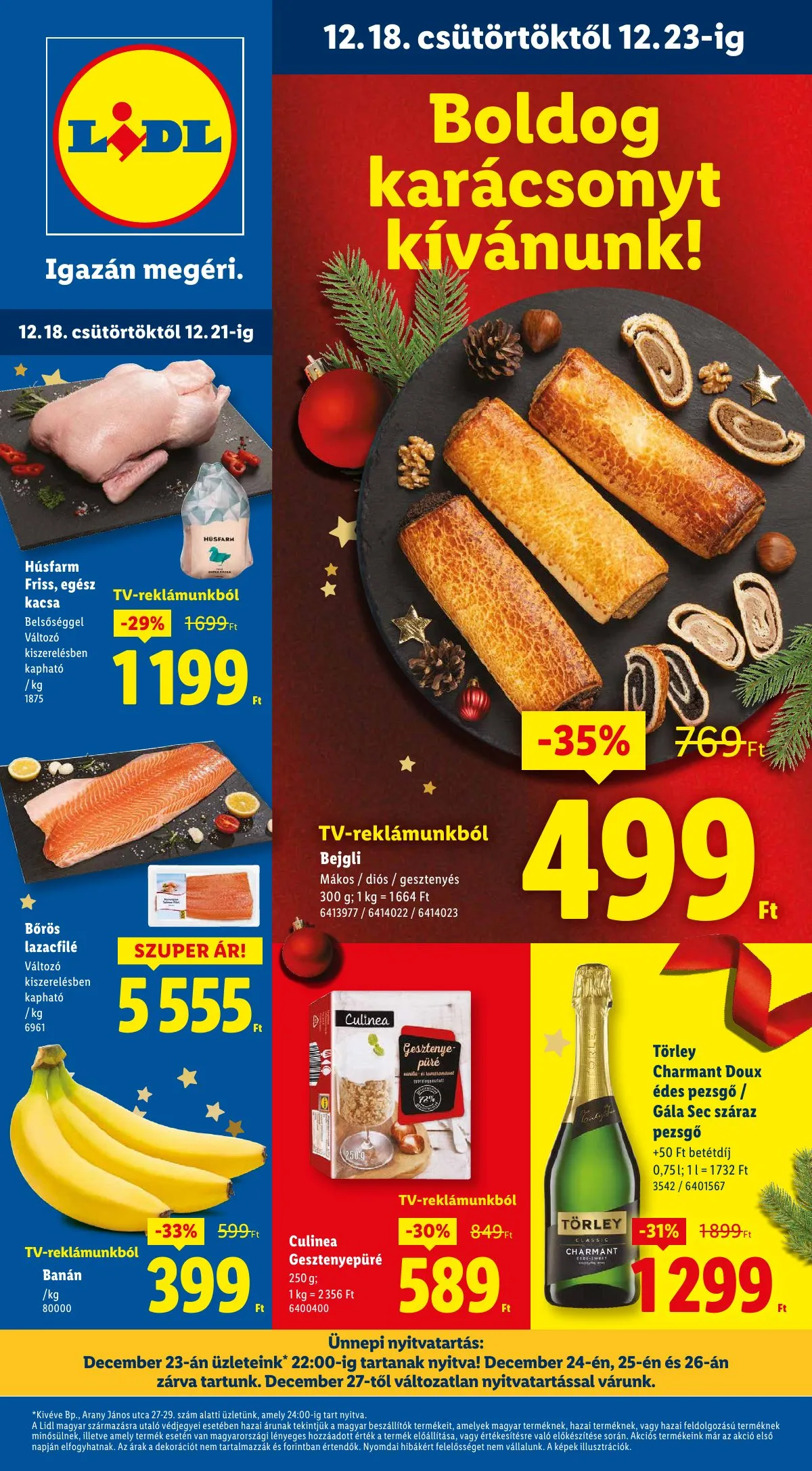Lidl akciós újság 12.18–12.23