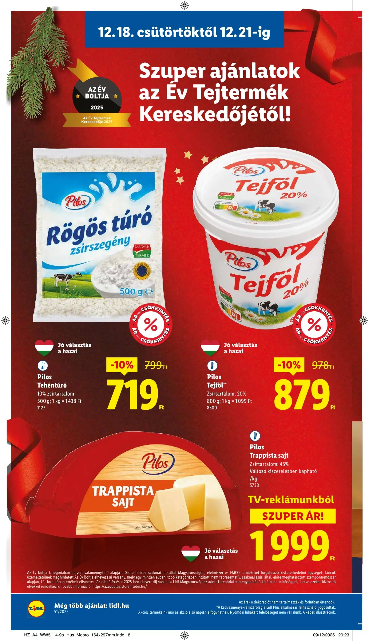 Lidl akciós újság 12.18–12.23 – 10. oldal