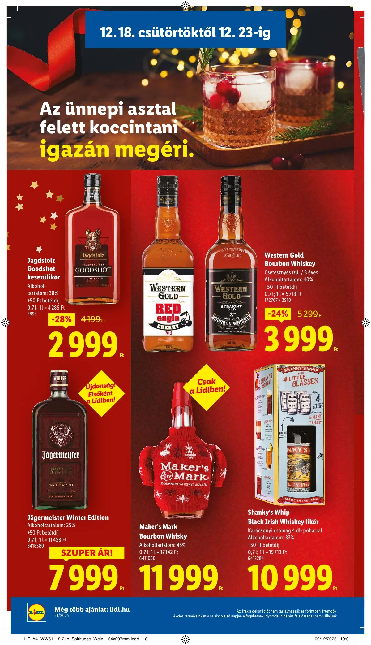 Lidl akciós újság 12.18–12.23 – 20. oldal