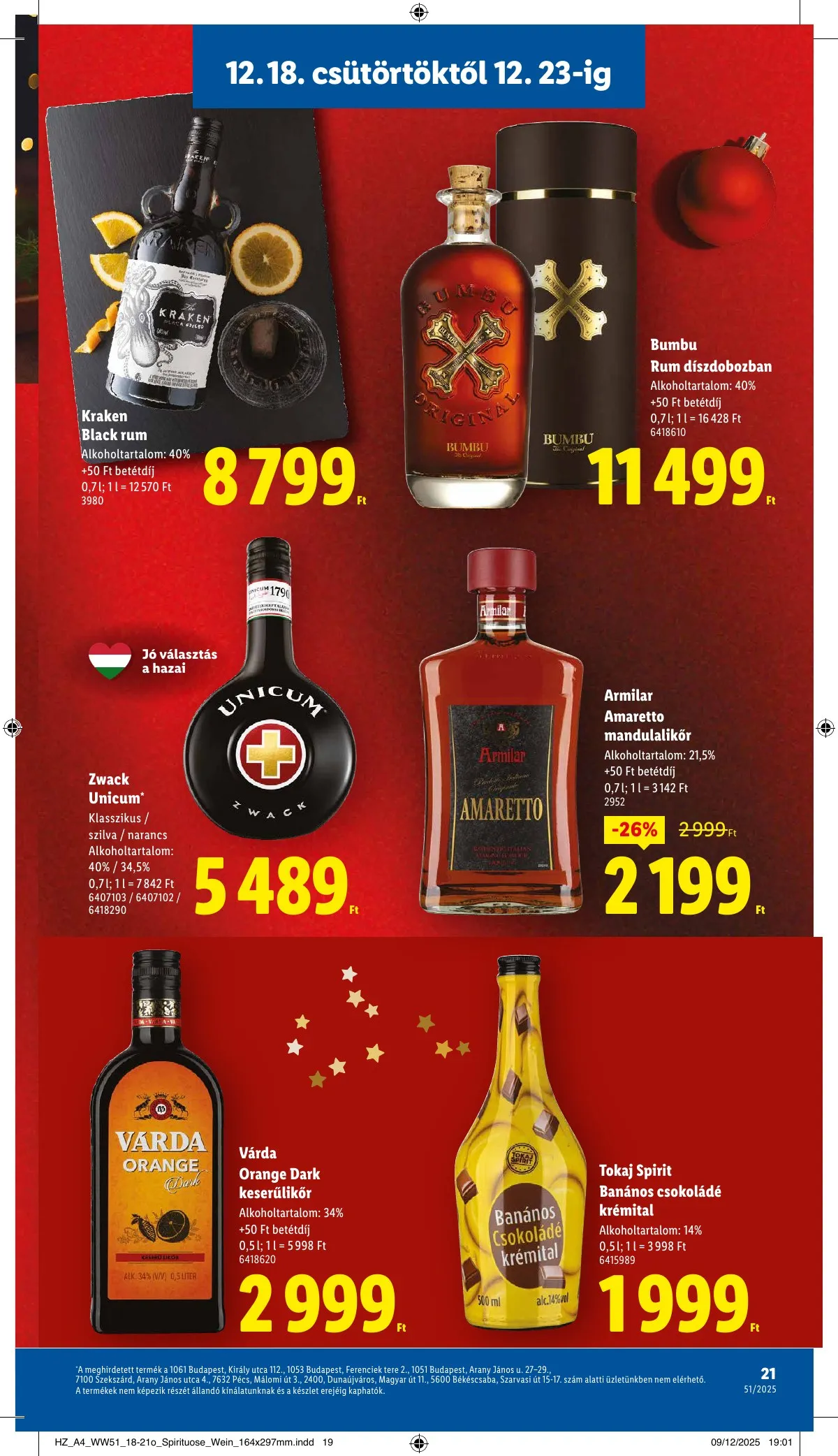 Lidl akciós újság 12.18–12.23 – 21. oldal