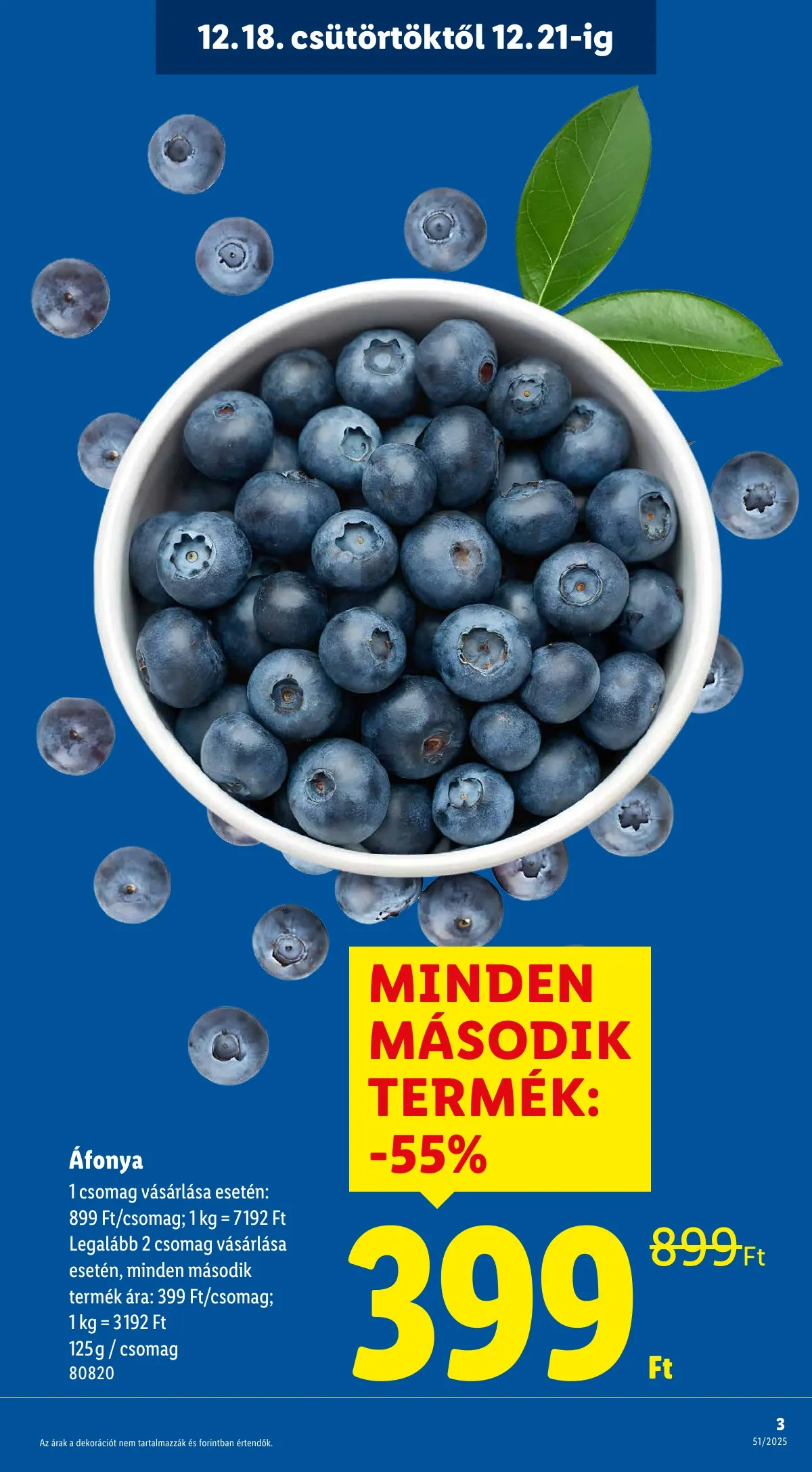 Lidl akciós újság 12.18–12.23 – 3. oldal