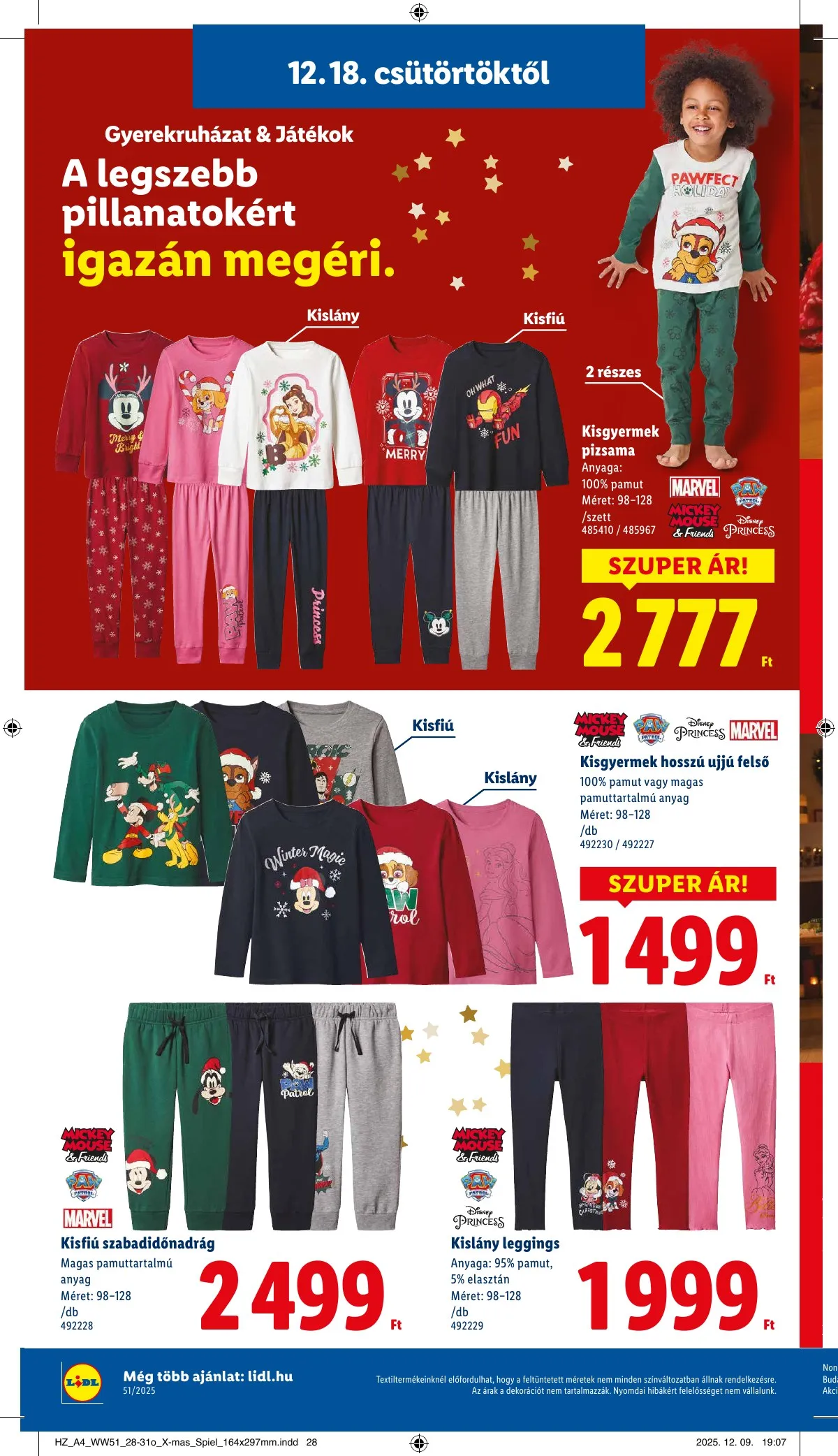 Lidl akciós újság 12.18–12.23 – 32. oldal