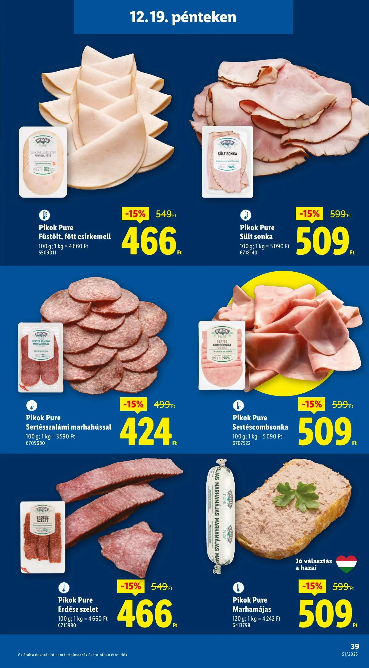 Lidl akciós újság 12.18–12.23 – 39. oldal