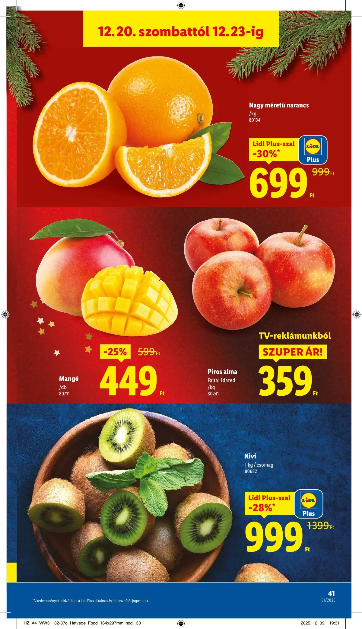 Lidl akciós újság 12.18–12.23 – 41. oldal