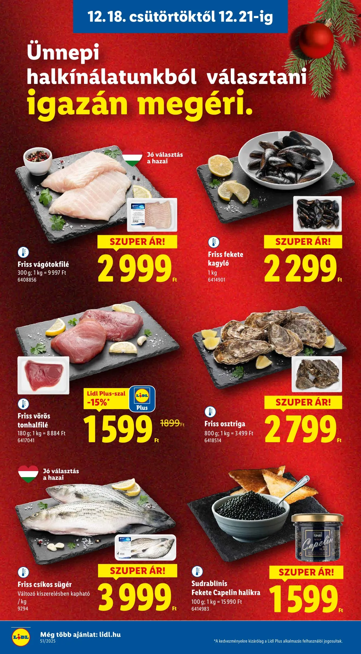 Lidl akciós újság 12.18–12.23 – 6. oldal