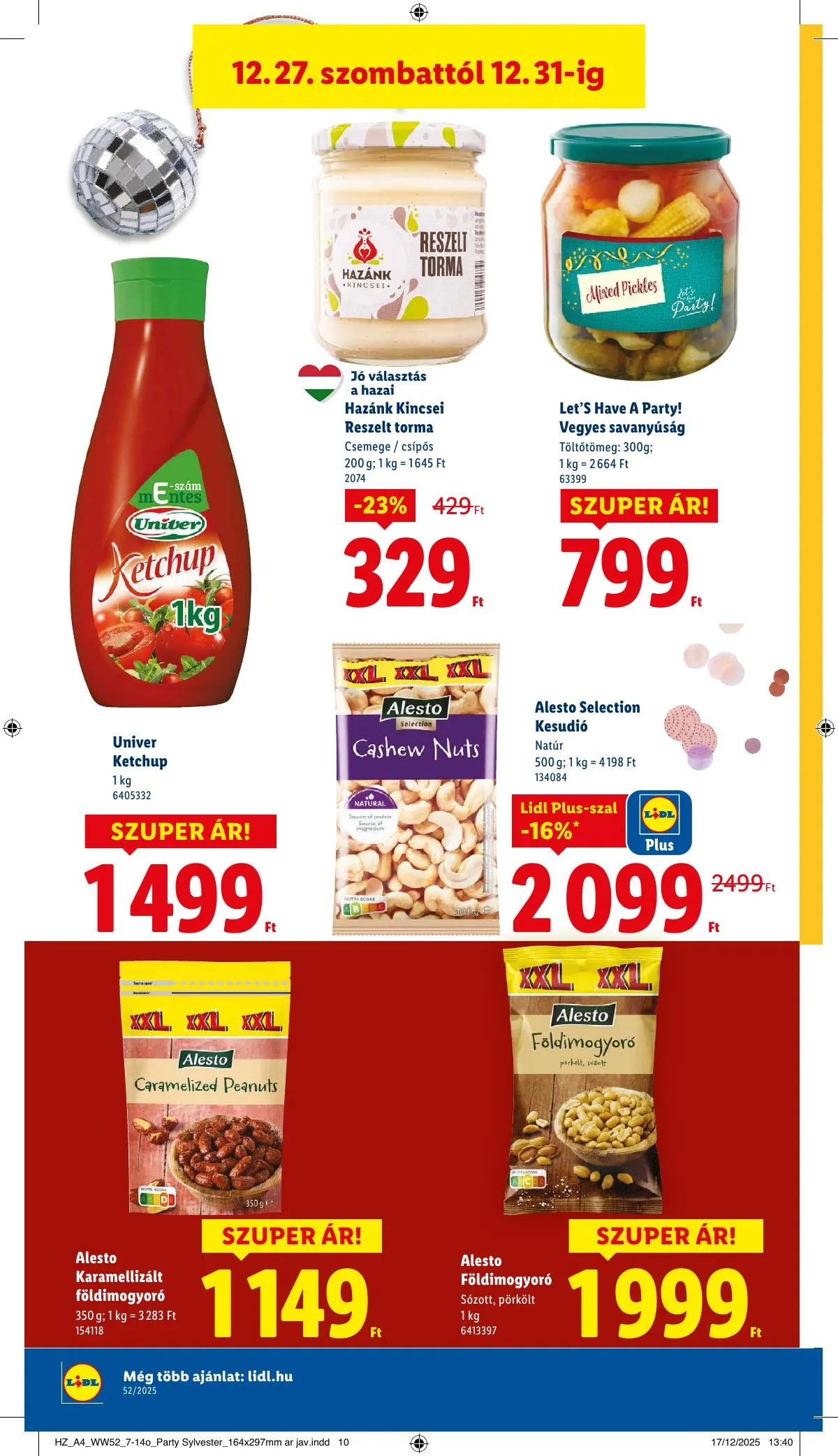 Lidl akciós újság 12.27–12.31 – 10. oldal
