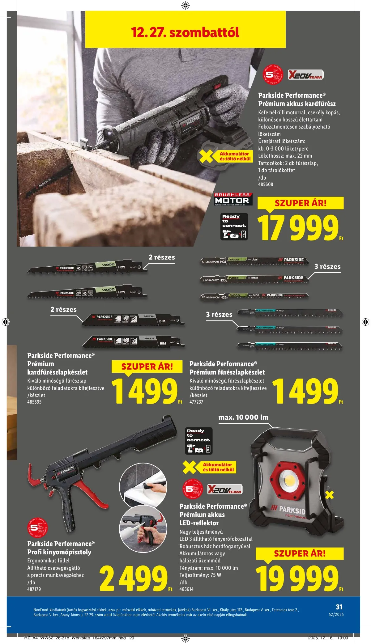 Lidl akciós újság 12.27–12.31 – 31. oldal