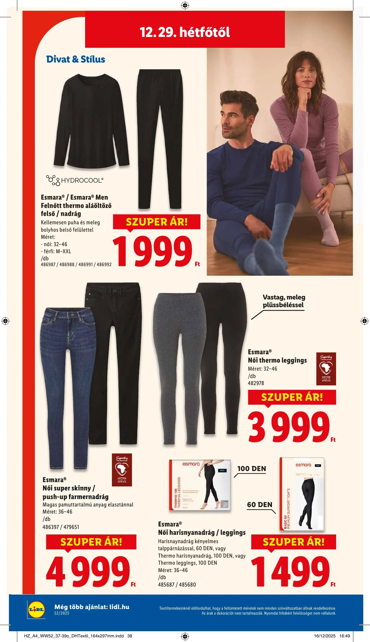 Lidl akciós újság 12.27–12.31 – 40. oldal