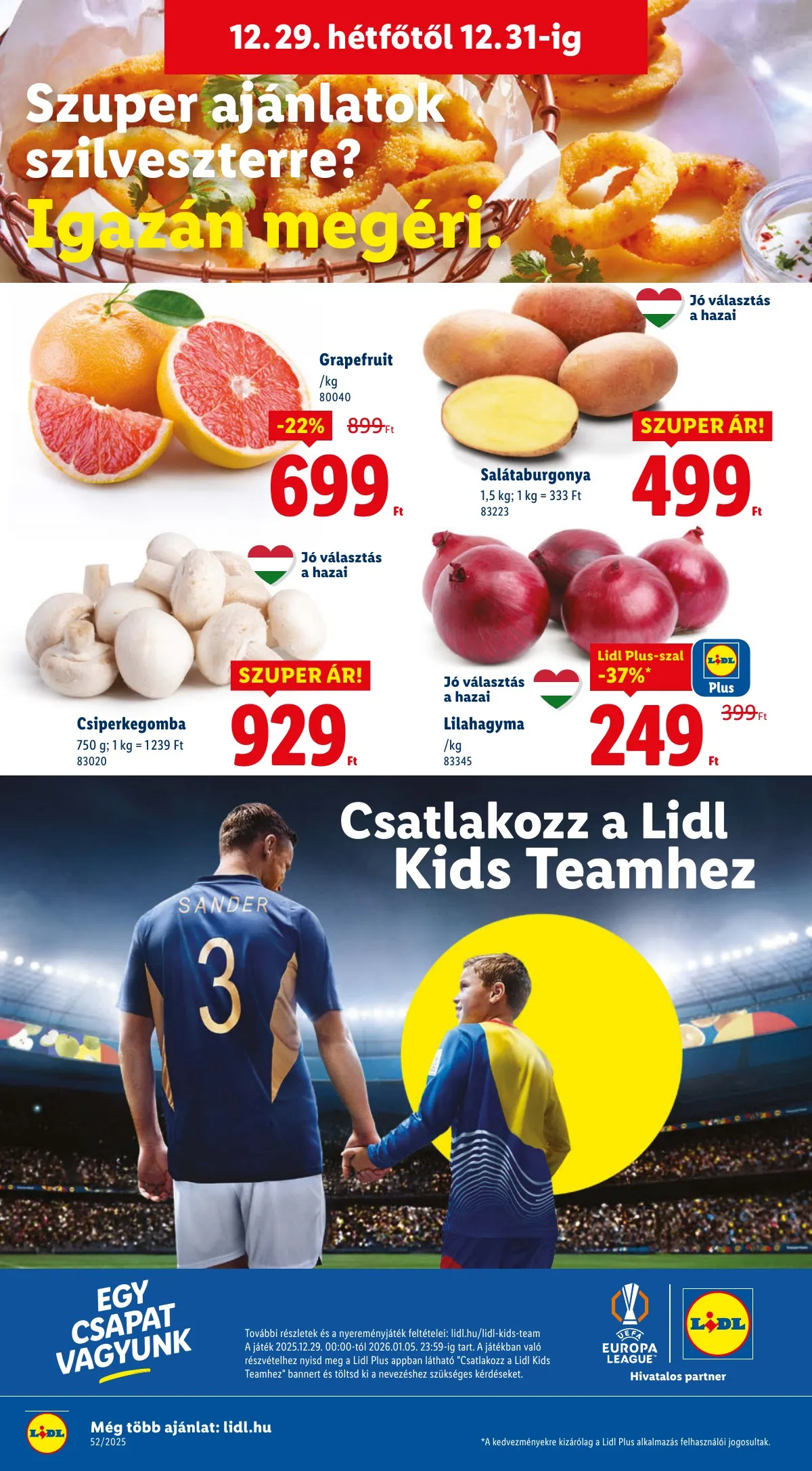 Lidl akciós újság 12.27–12.31 – 44. oldal