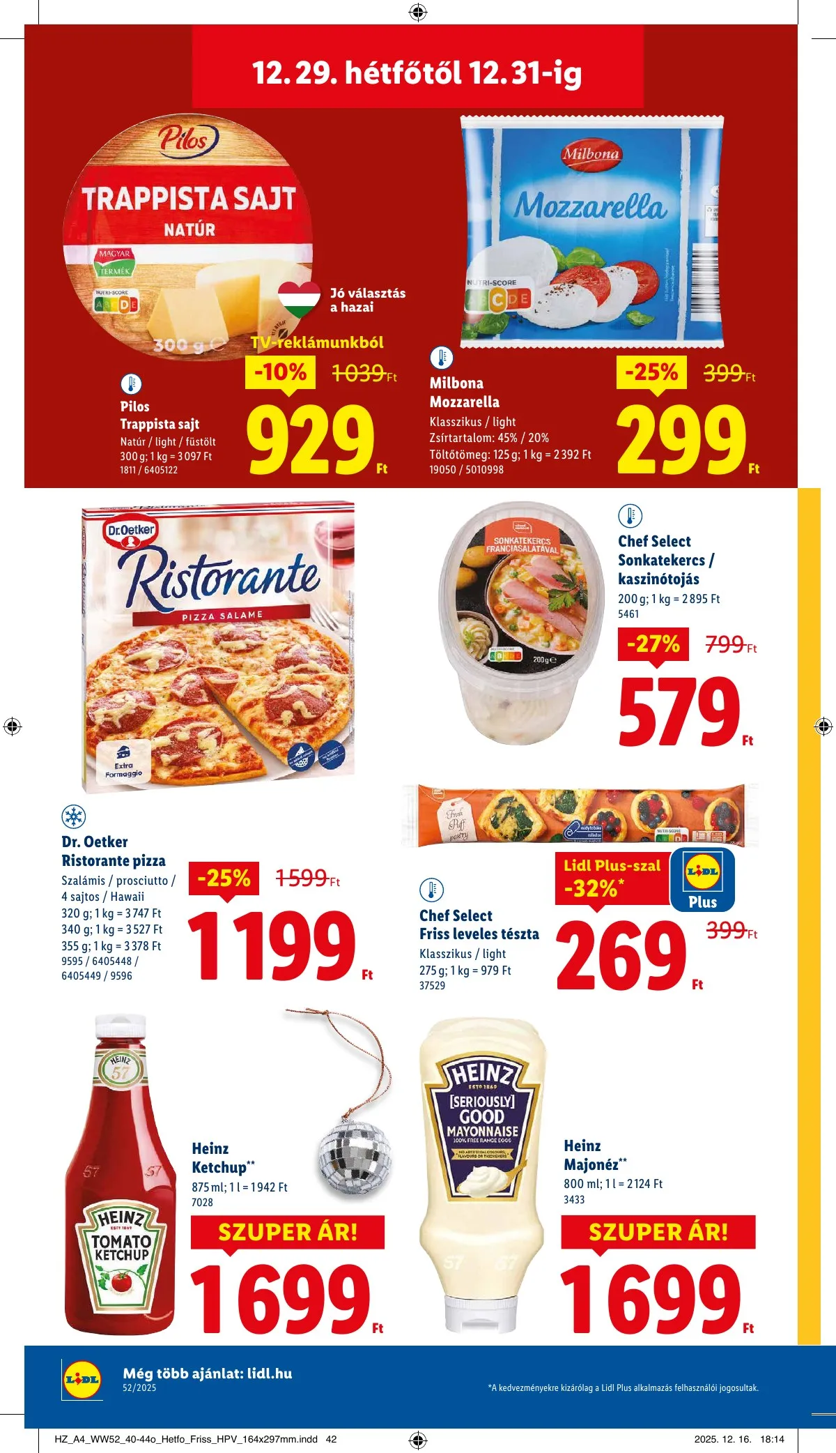 Lidl akciós újság 12.27–12.31 – 46. oldal
