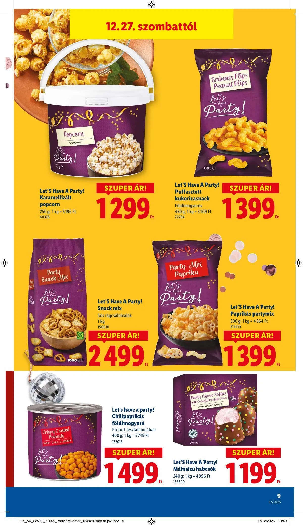 Lidl akciós újság 12.27–12.31 – 9. oldal