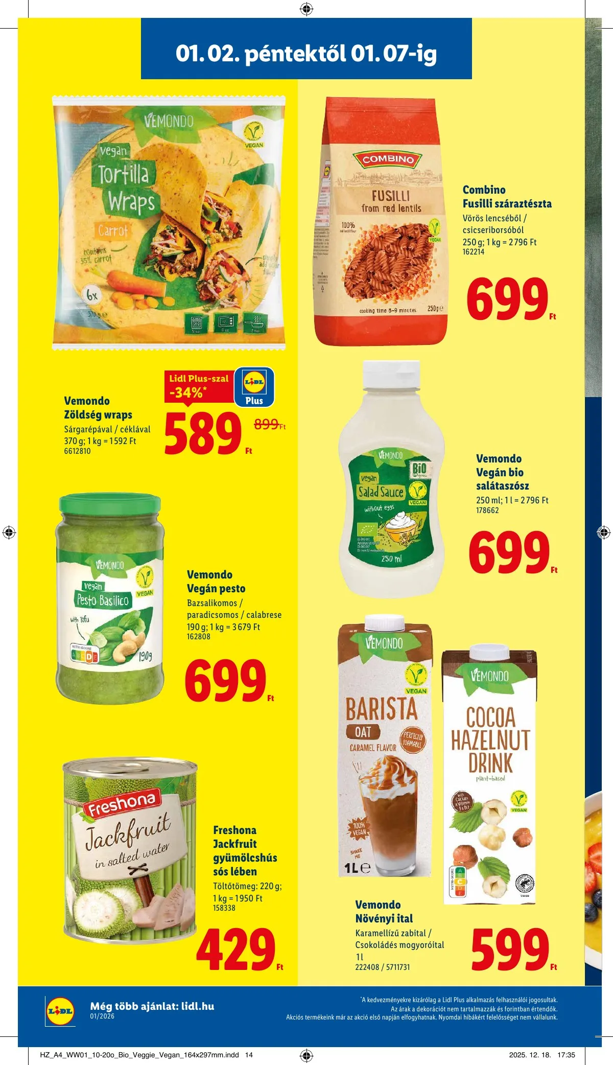 Lidl akciós újság 01.02–01.07 – 14. oldal