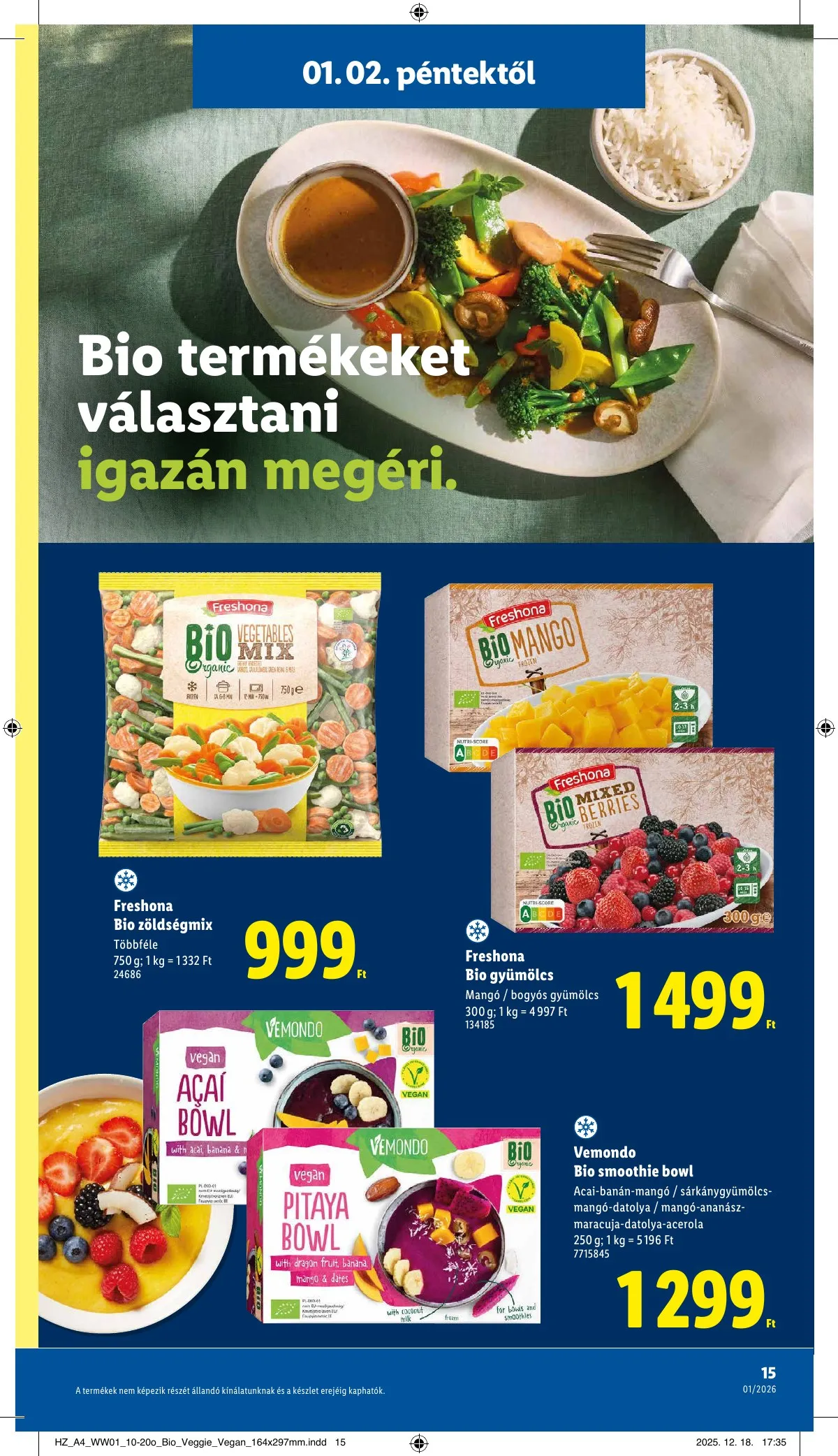 Lidl akciós újság 01.02–01.07 – 15. oldal
