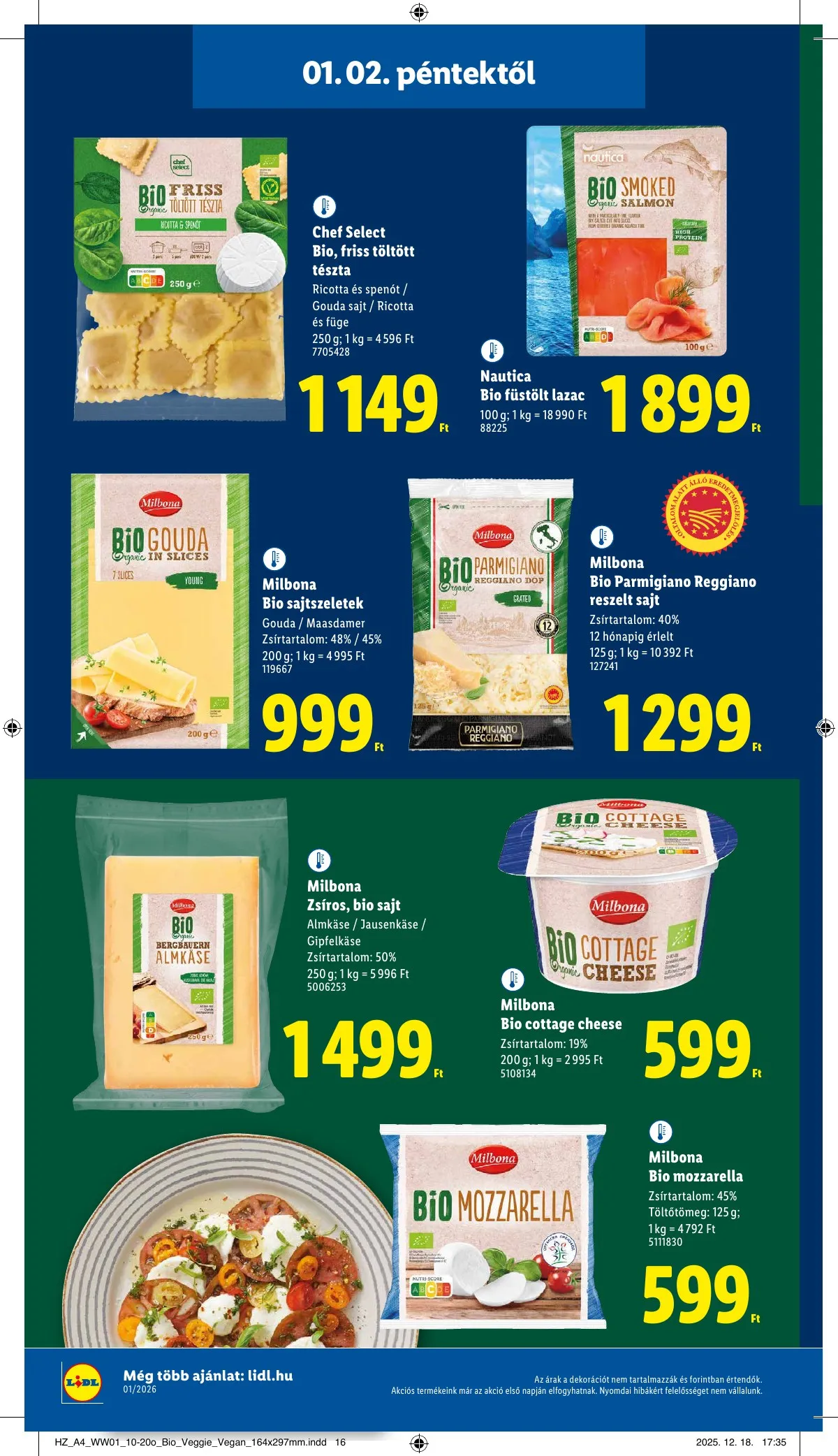 Lidl akciós újság 01.02–01.07 – 16. oldal