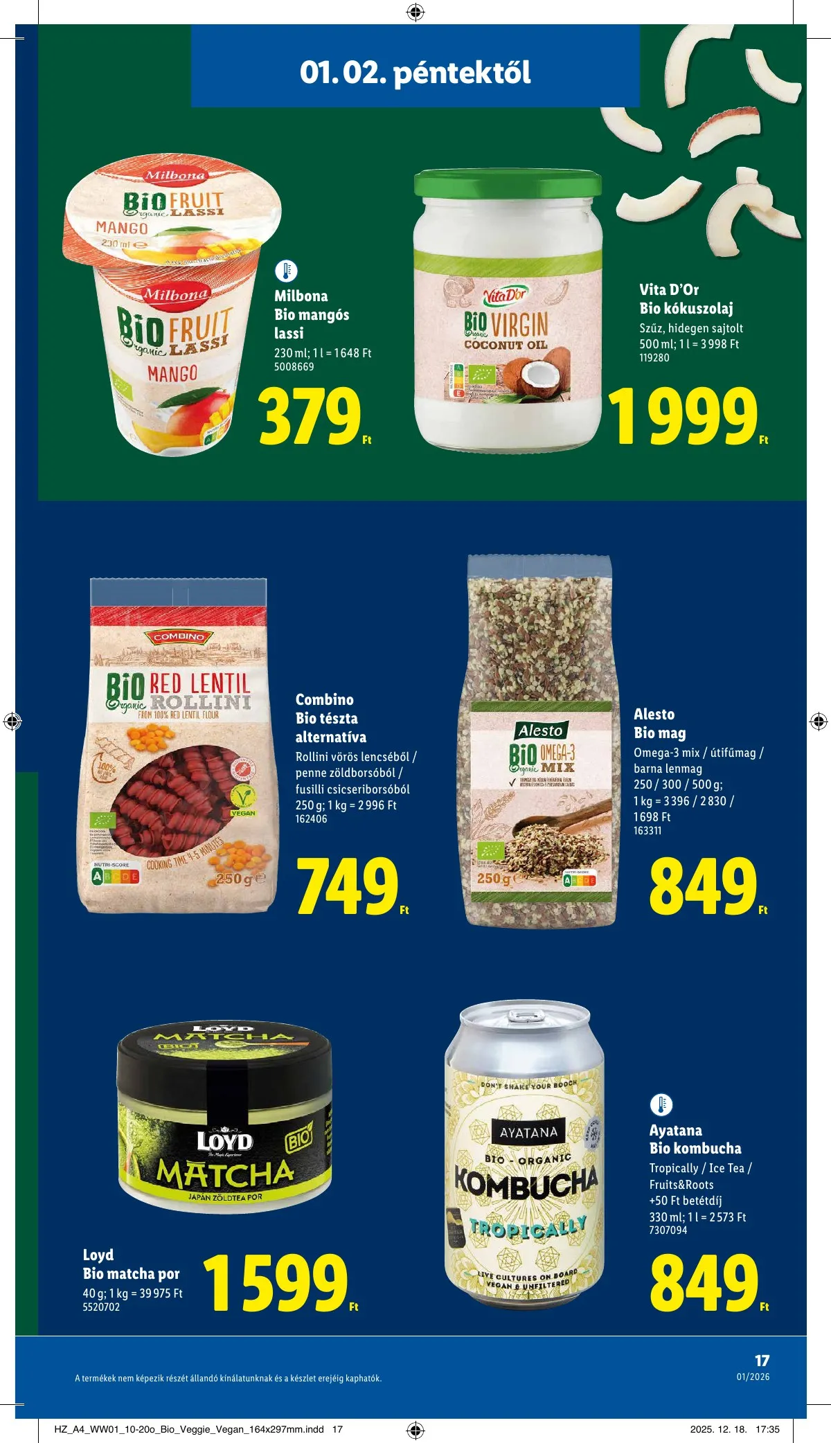 Lidl akciós újság 01.02–01.07 – 17. oldal