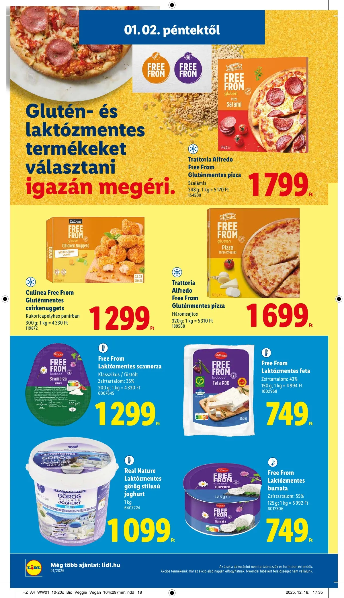 Lidl akciós újság 01.02–01.07 – 18. oldal