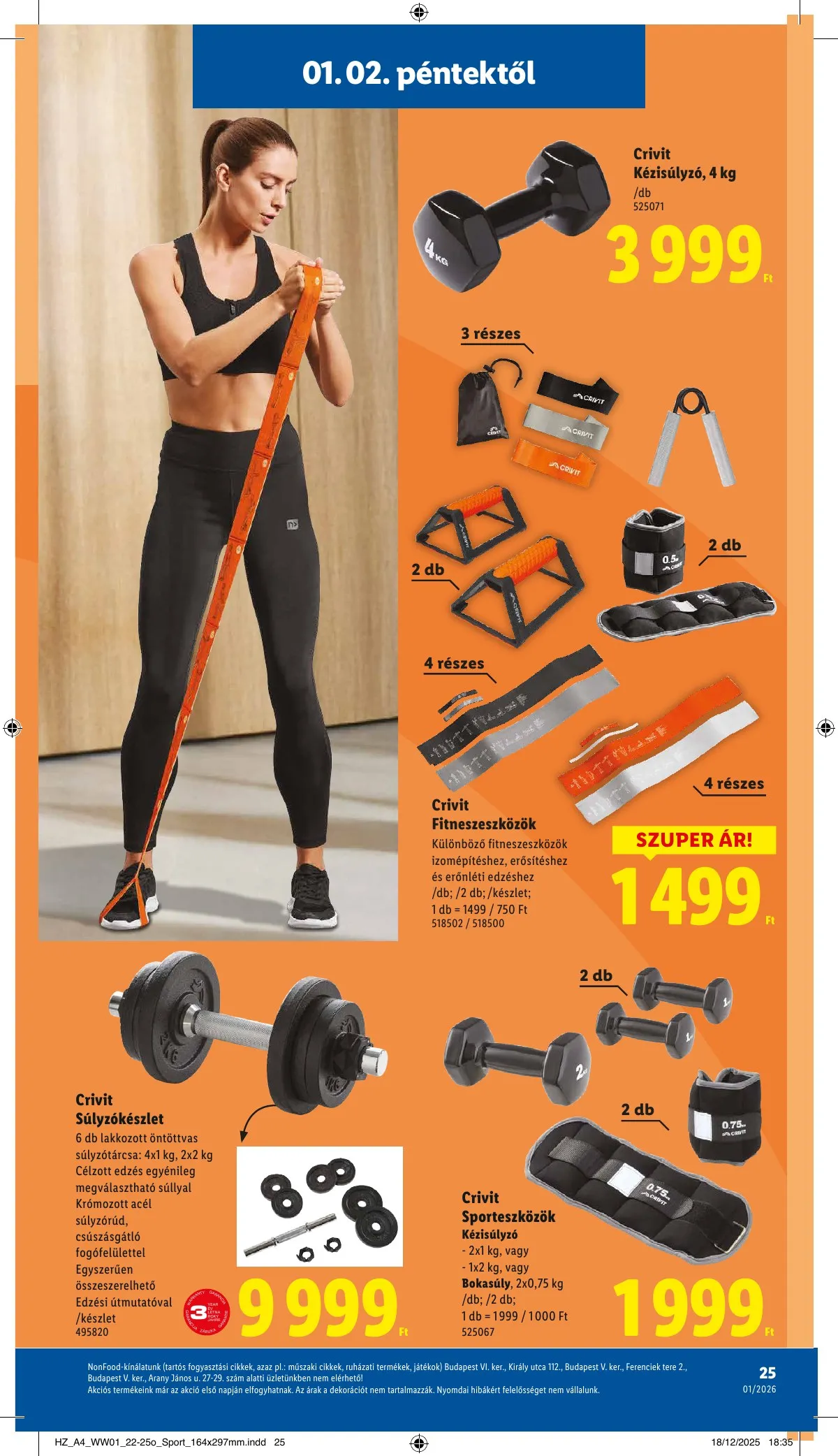 Lidl akciós újság 01.02–01.07 – 25. oldal