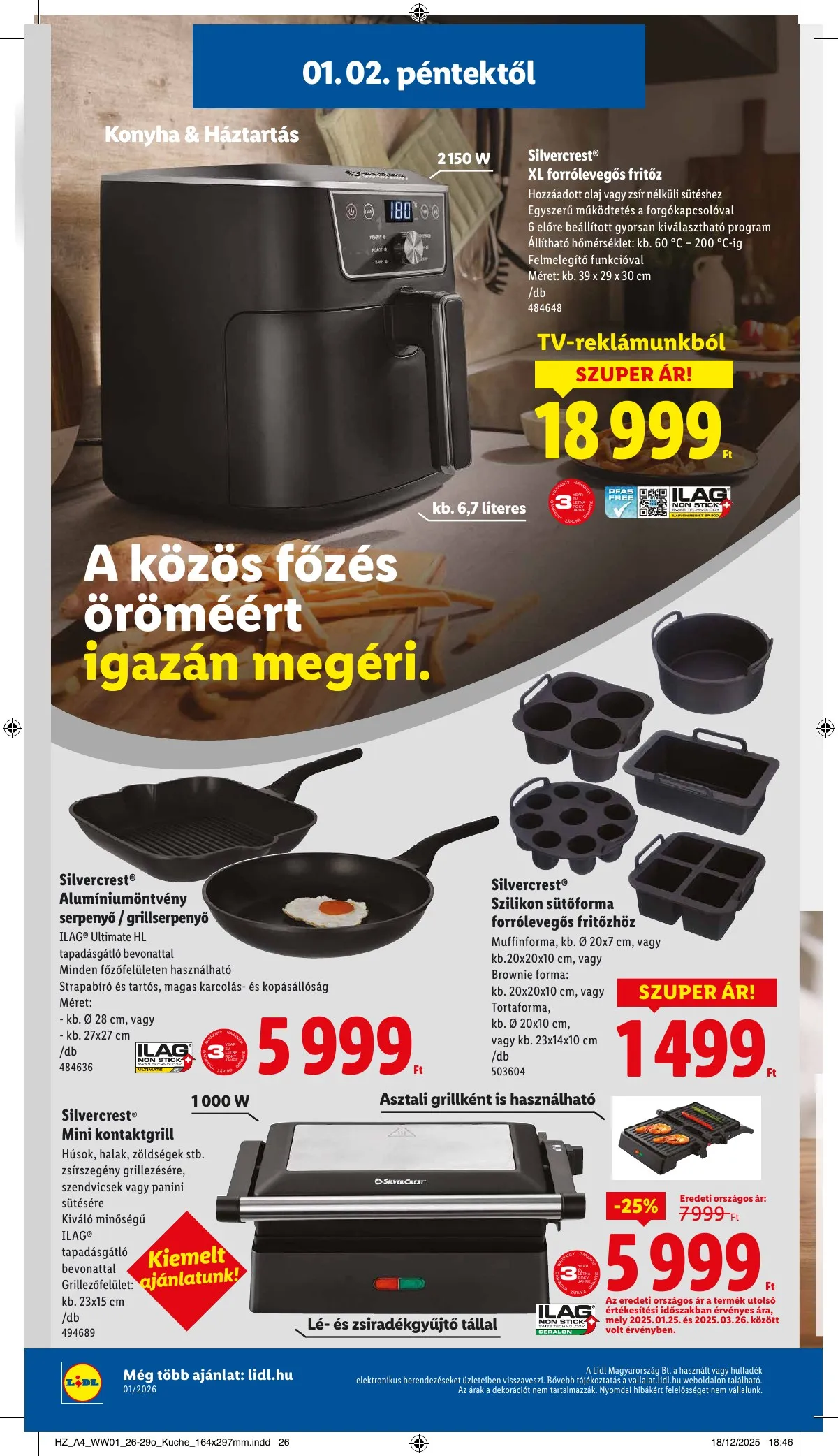Lidl akciós újság 01.02–01.07 – 26. oldal