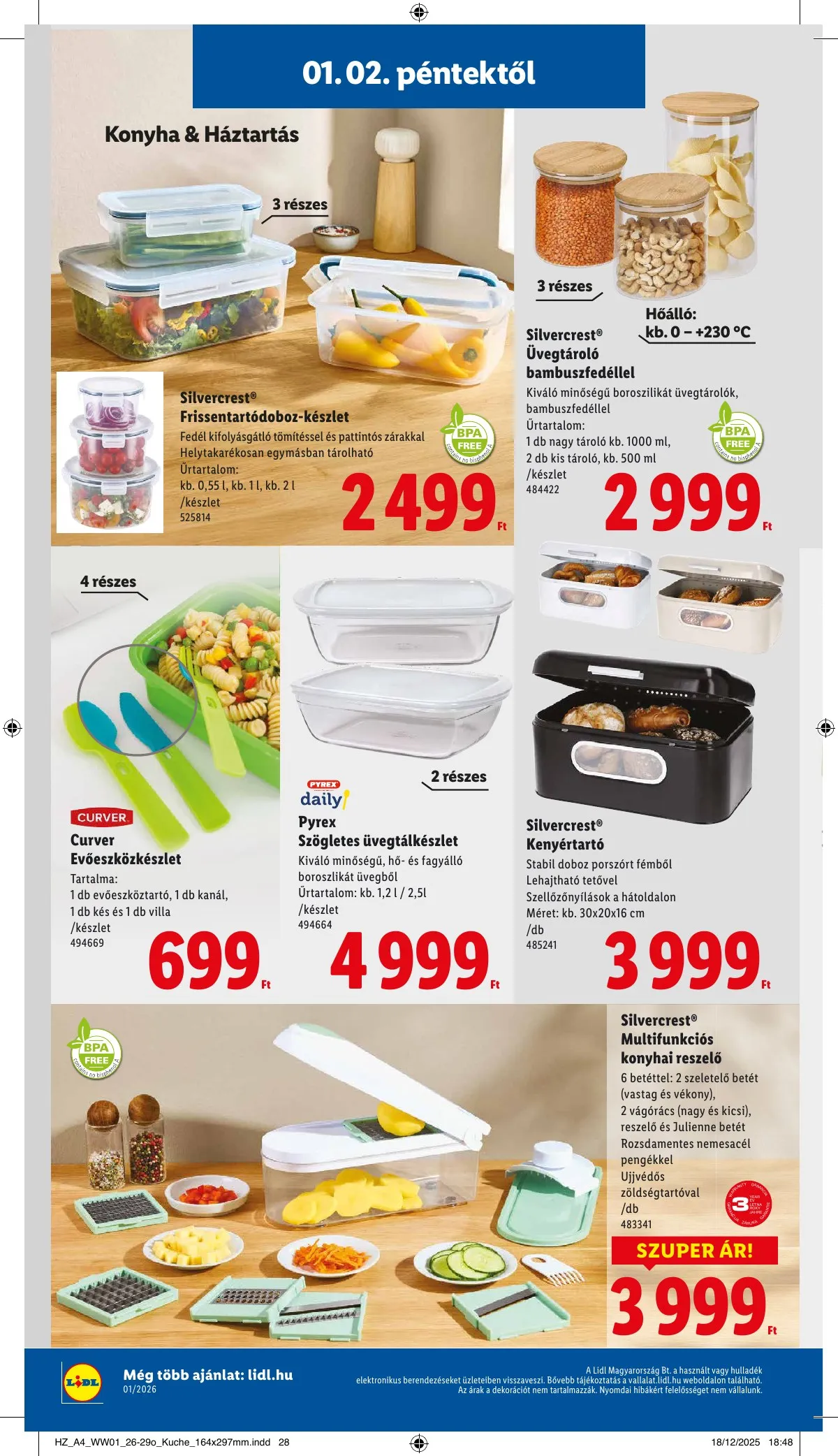 Lidl akciós újság 01.02–01.07 – 28. oldal