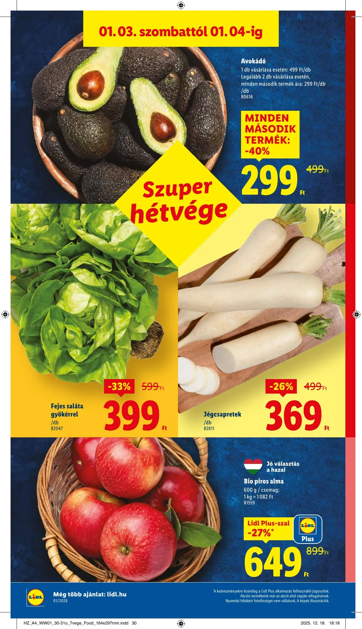 Lidl akciós újság 01.02–01.07 – 32. oldal