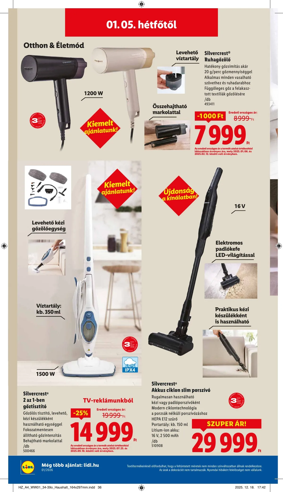 Lidl akciós újság 01.02–01.07 – 38. oldal