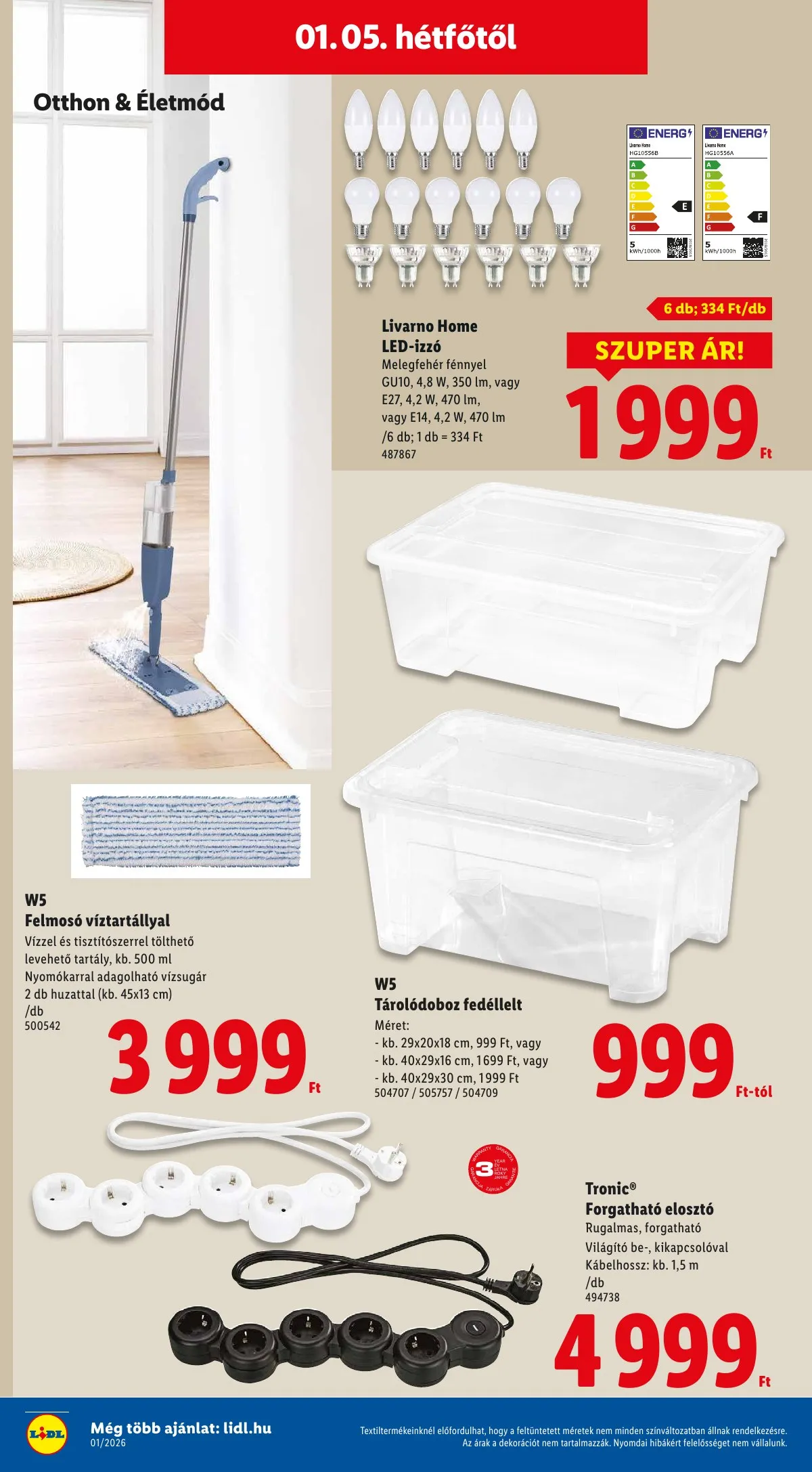 Lidl akciós újság 01.02–01.07 – 42. oldal