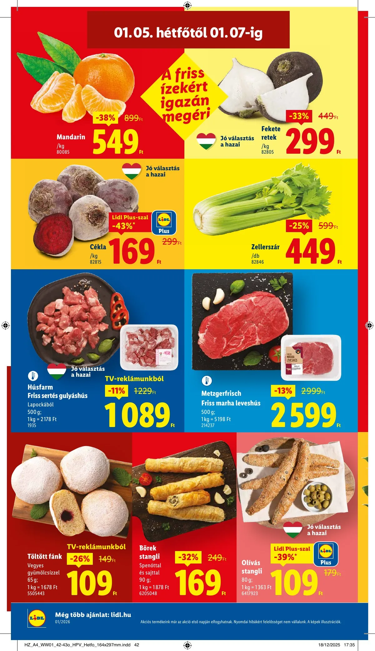 Lidl akciós újság 01.02–01.07 – 48. oldal