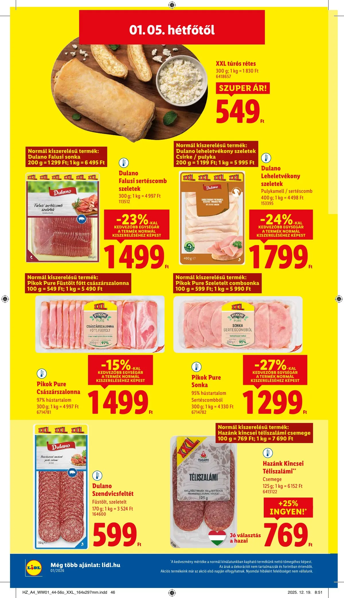 Lidl akciós újság 01.02–01.07 – 52. oldal