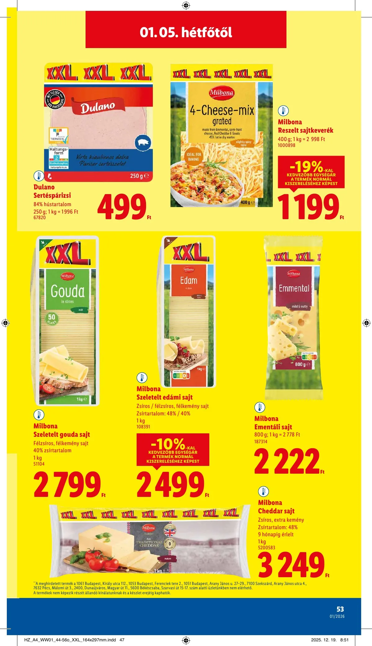 Lidl akciós újság 01.02–01.07 – 53. oldal