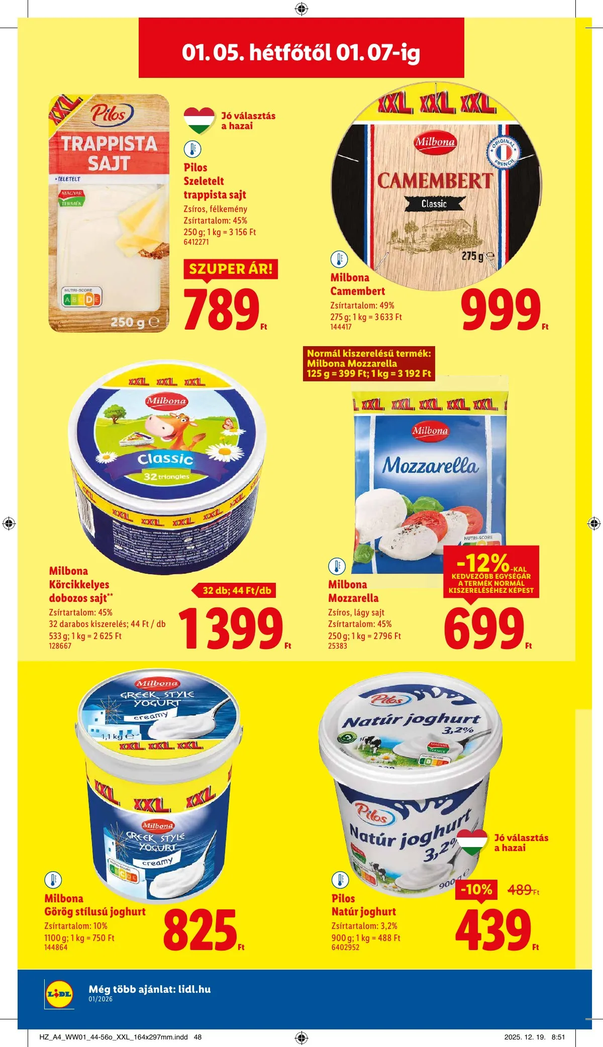 Lidl akciós újság 01.02–01.07 – 54. oldal