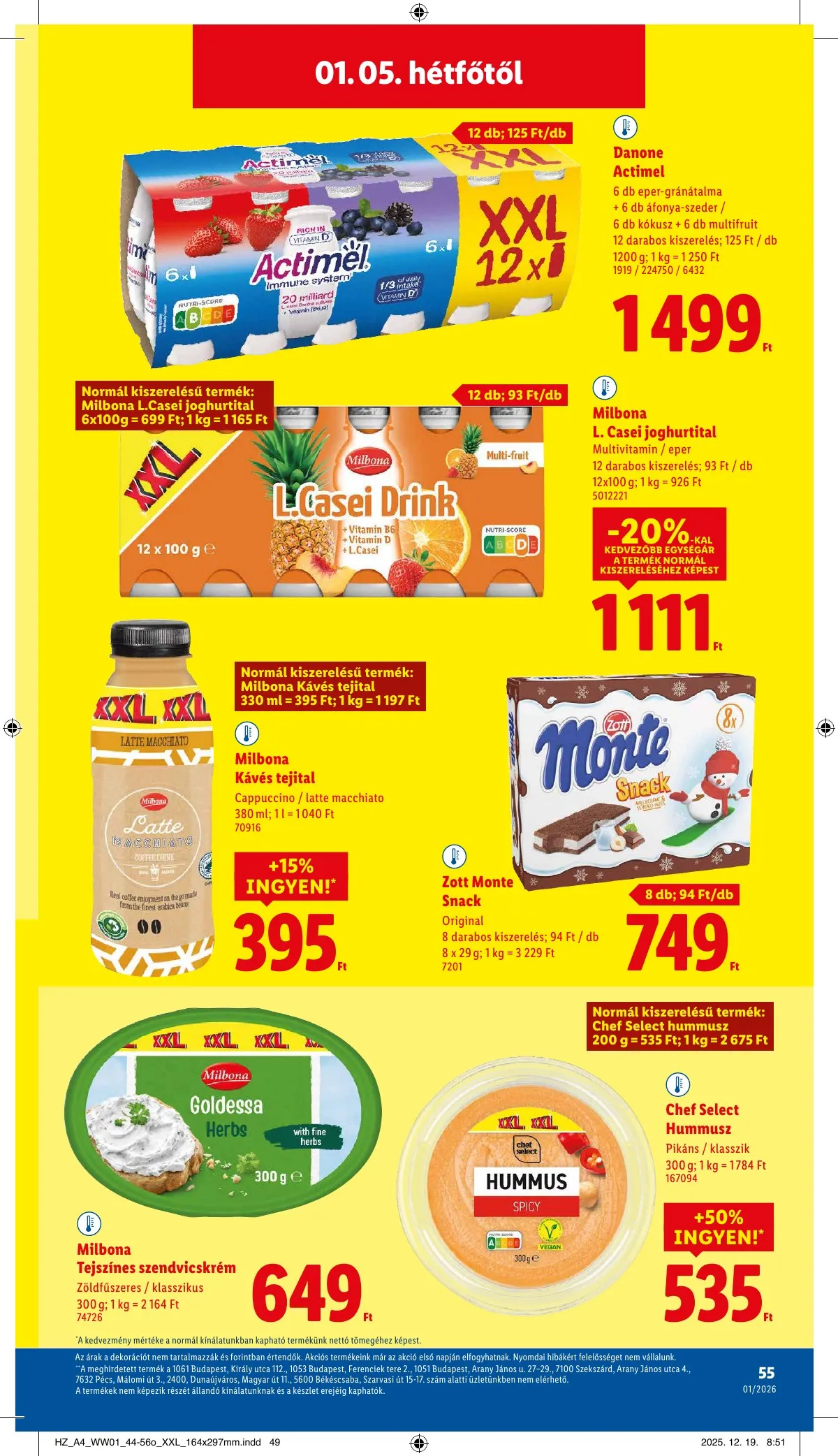 Lidl akciós újság 01.02–01.07 – 55. oldal