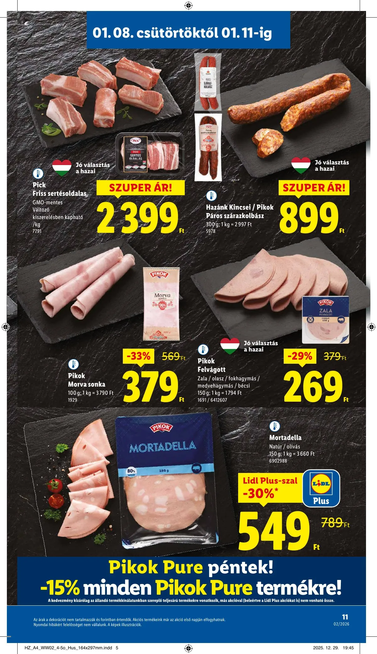 Lidl akciós újság 01.08–01.14 – 11. oldal