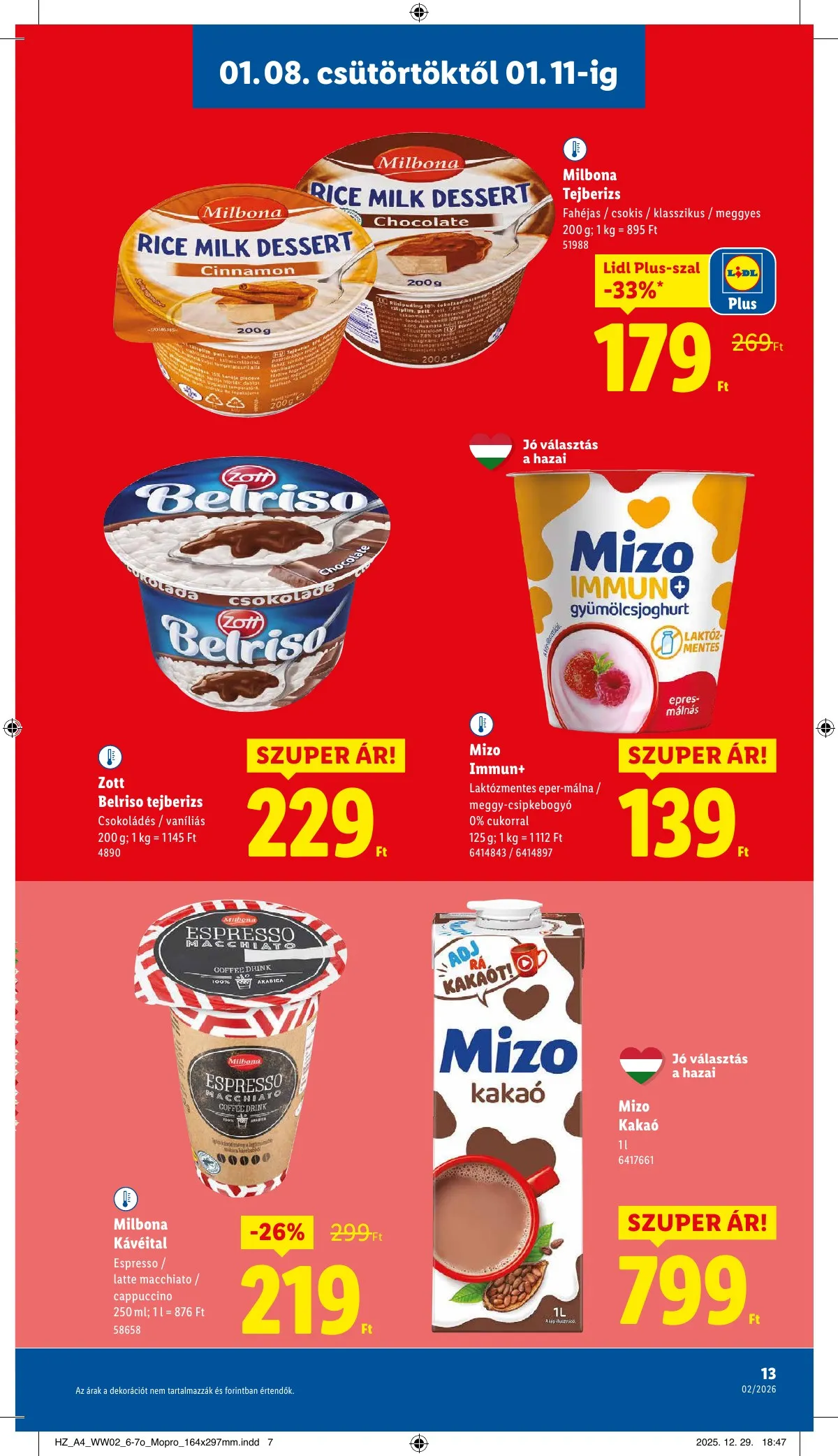 Lidl akciós újság 01.08–01.14 – 13. oldal