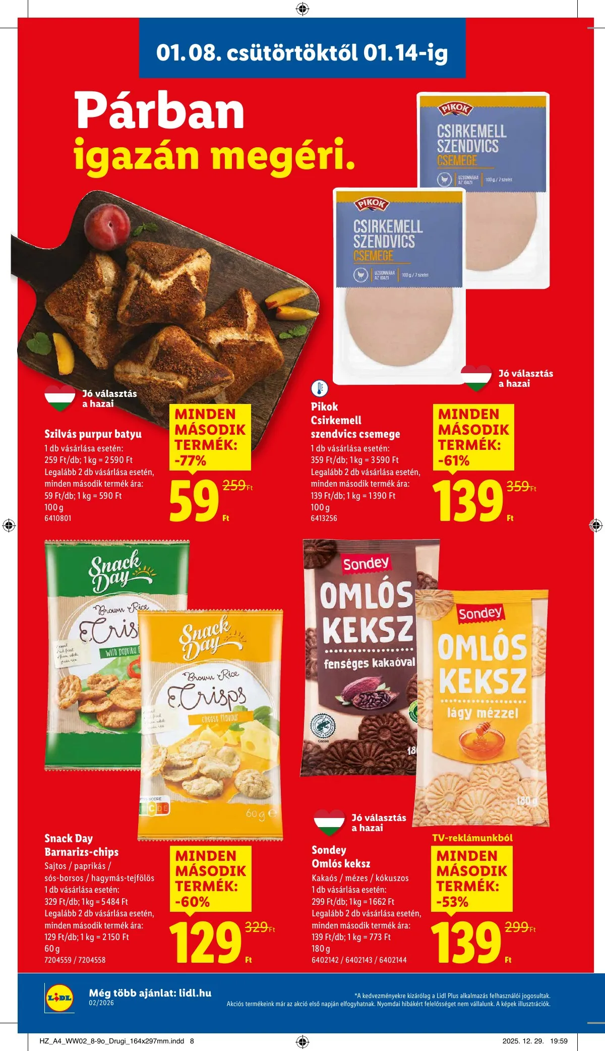 Lidl akciós újság 01.08–01.14 – 14. oldal