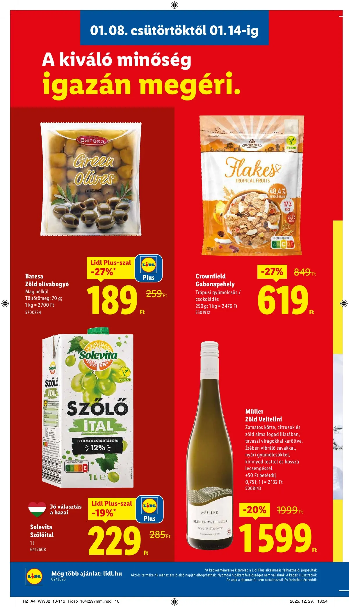 Lidl akciós újság 01.08–01.14 – 16. oldal