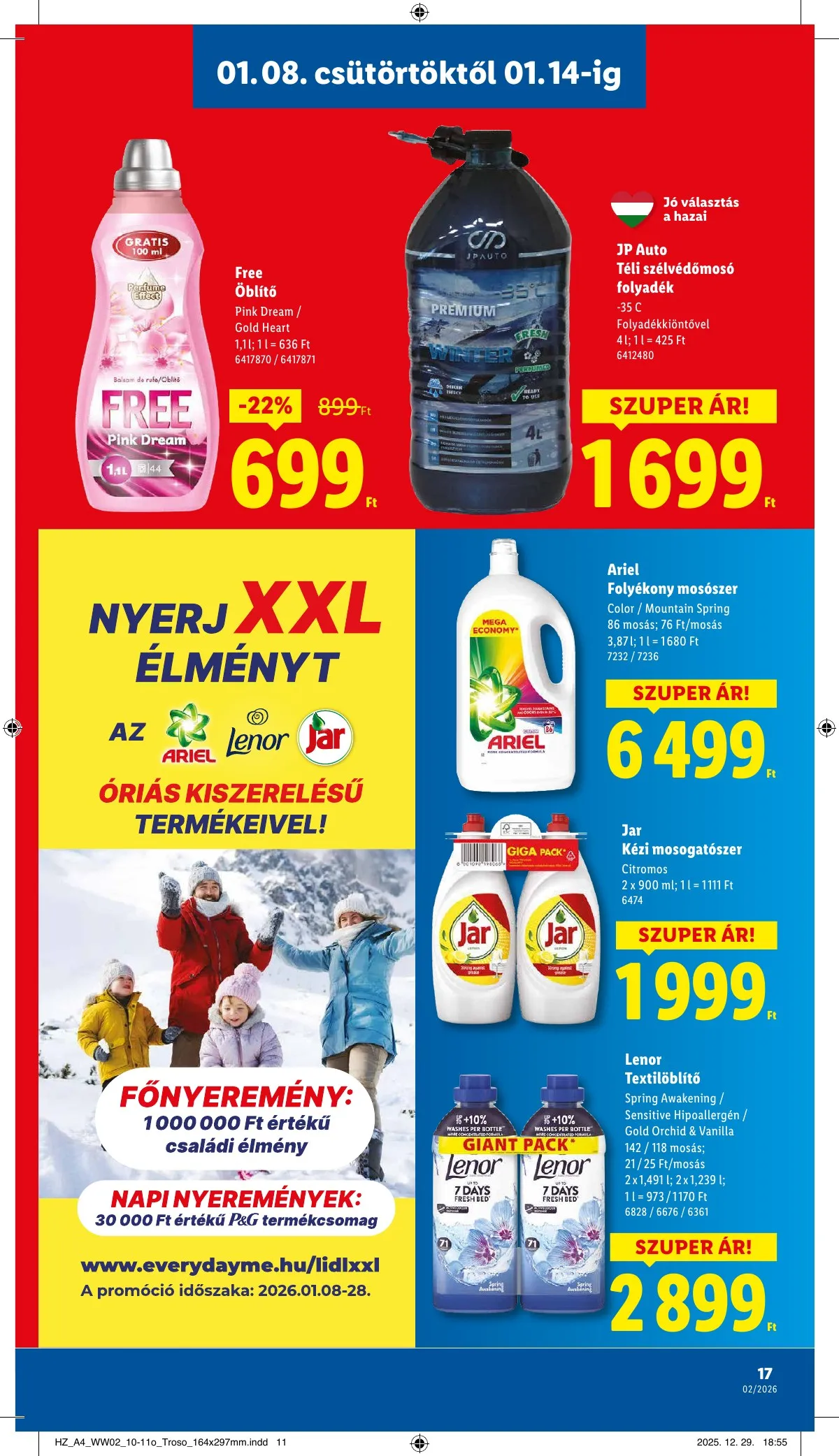 Lidl akciós újság 01.08–01.14 – 17. oldal